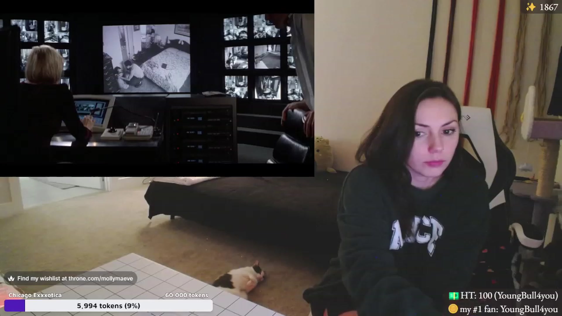 Gallery image thumbnail from MollyMaeve's myfreecams stream on, 02/22/2024, 03:44 image 10 of 20