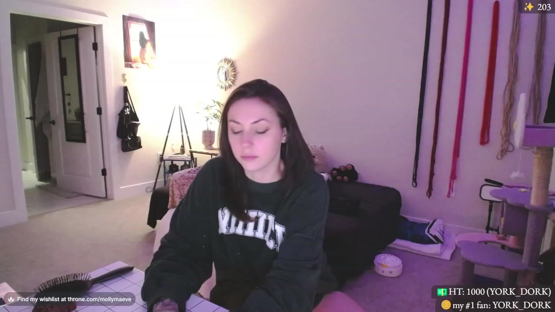 Gallery image thumbnail from MollyMaeve's myfreecams stream on, 03/02/2024, 05:04 image 20 of 20