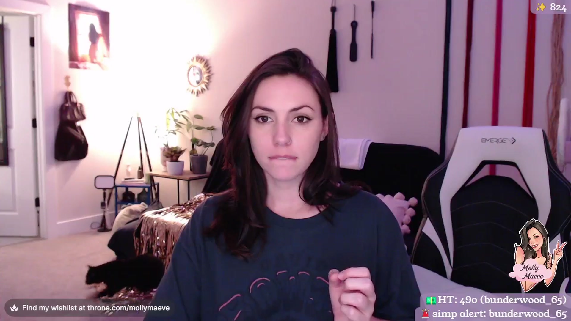 Gallery image thumbnail from MollyMaeve's myfreecams stream on, 03/26/2024, 04:42 image 6 of 20