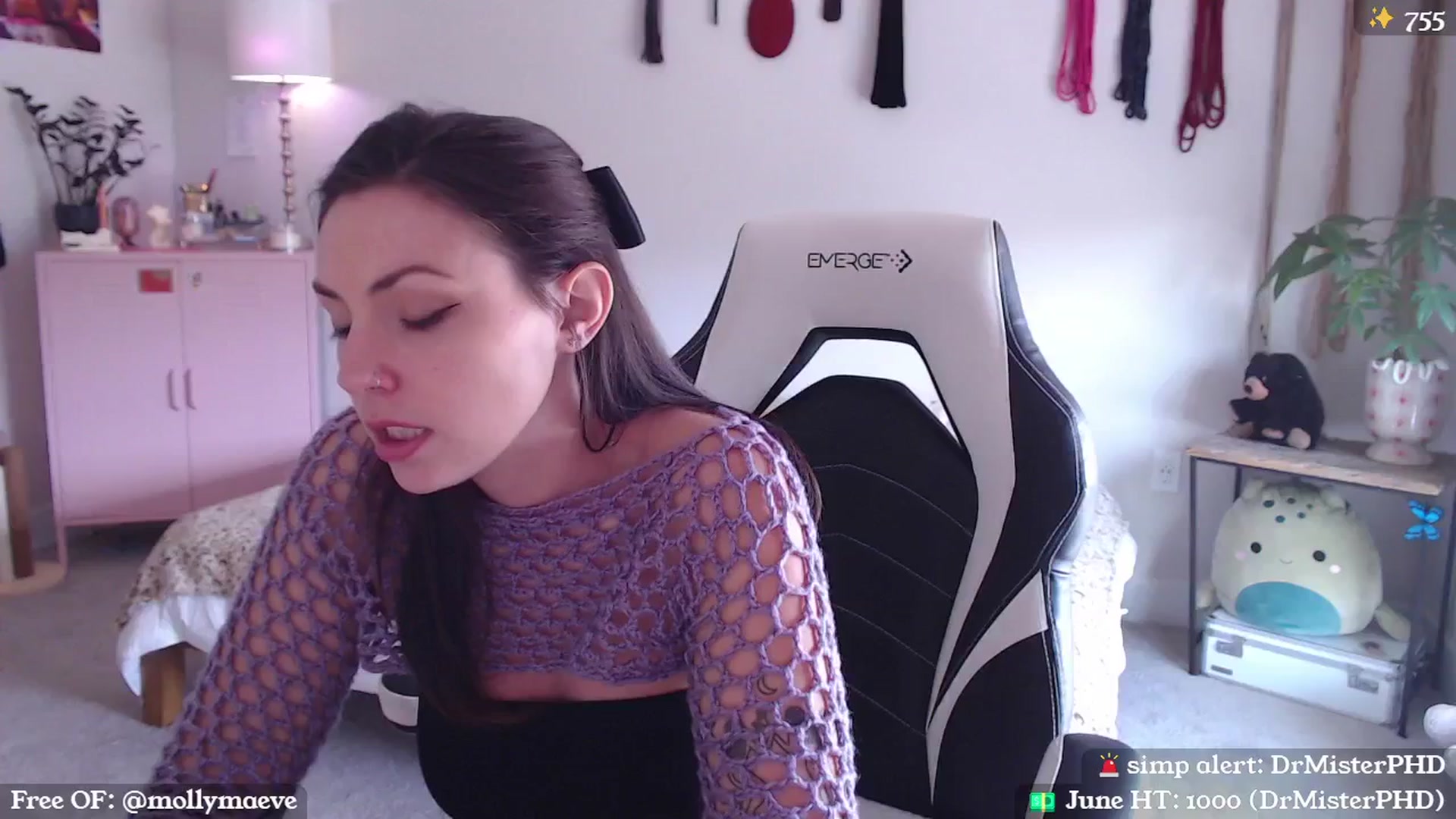 Gallery image thumbnail from MollyMaeve's myfreecams stream on, 06/02/2024, 22:27 image 7 of 20