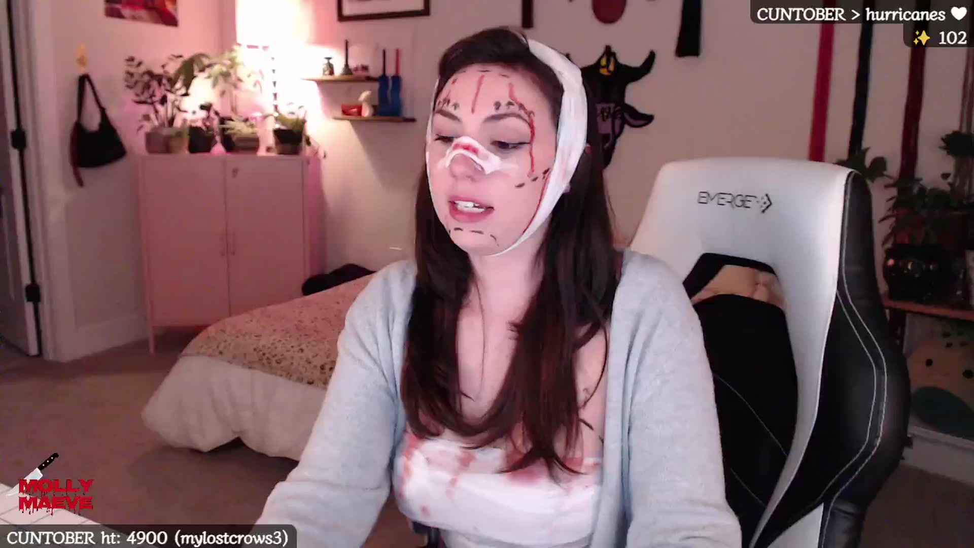 Gallery image thumbnail from MollyMaeve's myfreecams stream on, 10/09/2024, 02:23 image 2 of 20