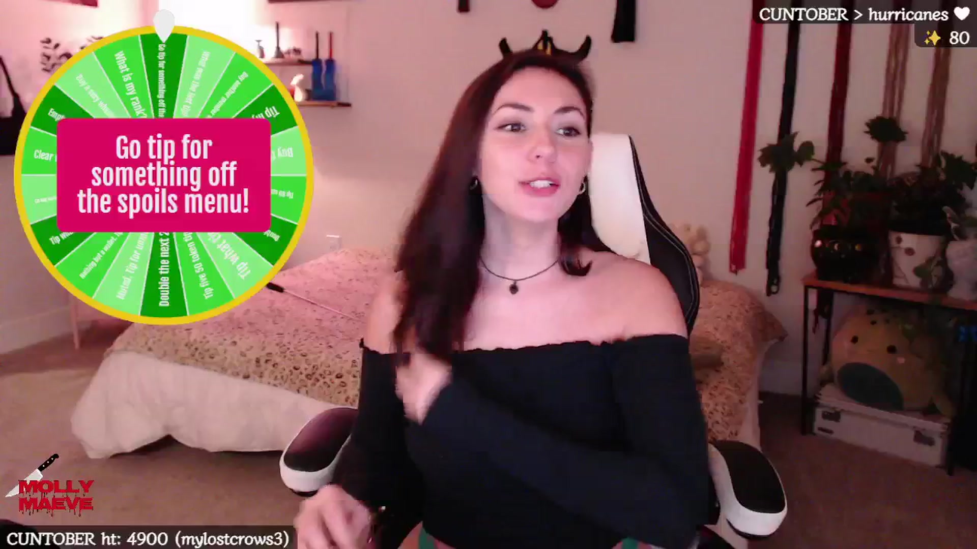 Gallery image thumbnail from MollyMaeve's myfreecams stream on, 10/10/2024, 03:45 image 10 of 20