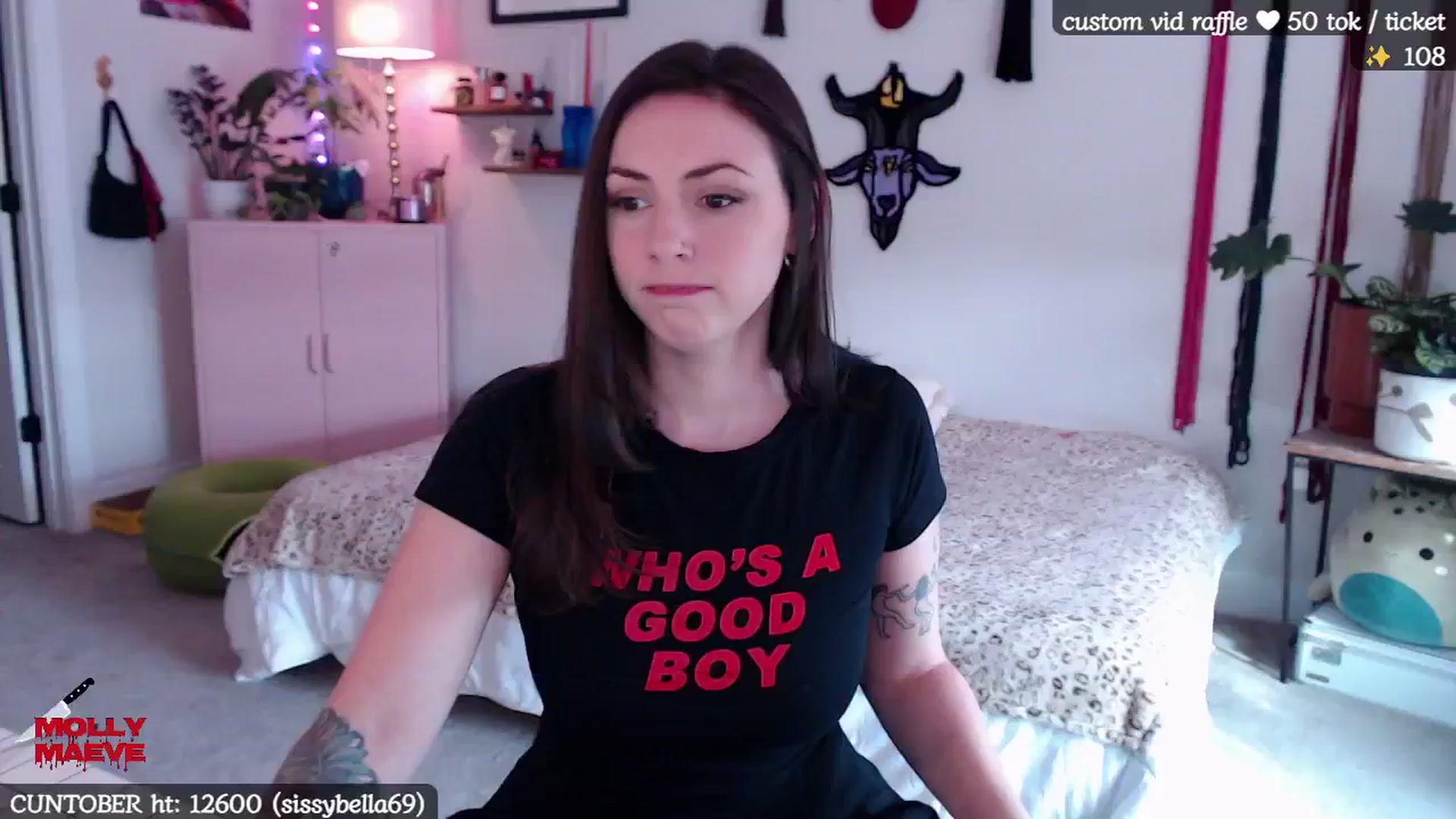 Gallery image thumbnail from MollyMaeve's myfreecams stream on, 10/27/2024, 21:45 image 3 of 20