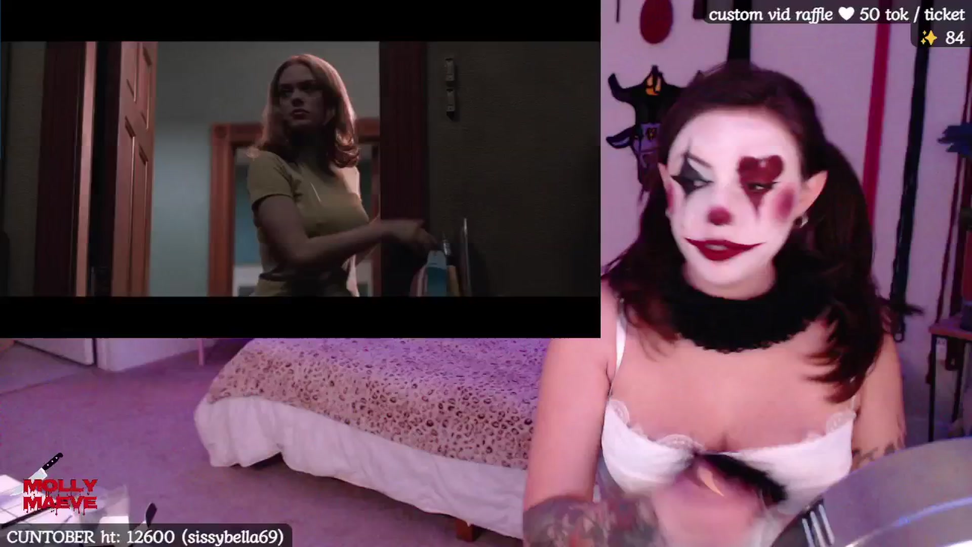 Gallery image thumbnail from MollyMaeve's myfreecams stream on, 10/31/2024, 02:05 image 18 of 20