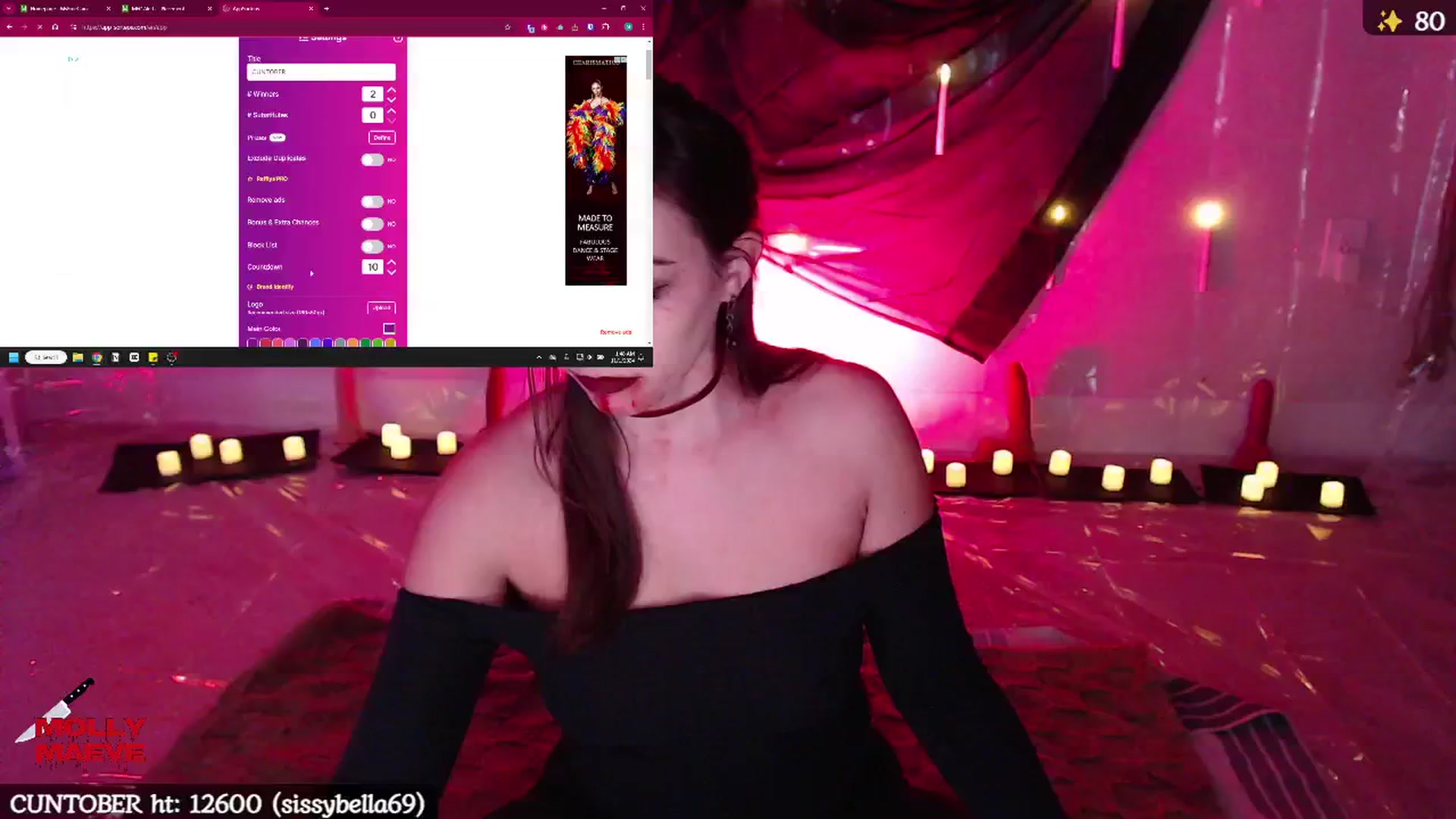 Gallery image thumbnail from MollyMaeve's myfreecams stream on, 11/01/2024, 06:31 image 11 of 20