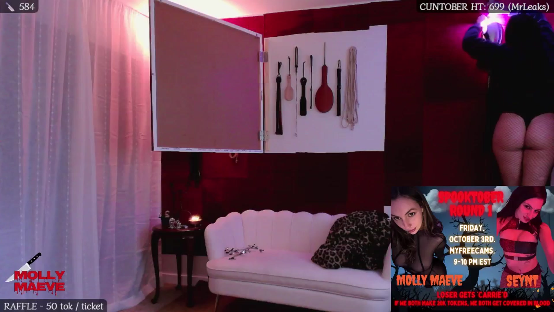Gallery image thumbnail from MollyMaeve's myfreecams stream on, 10/03/2025, 23:38 image 15 of 20