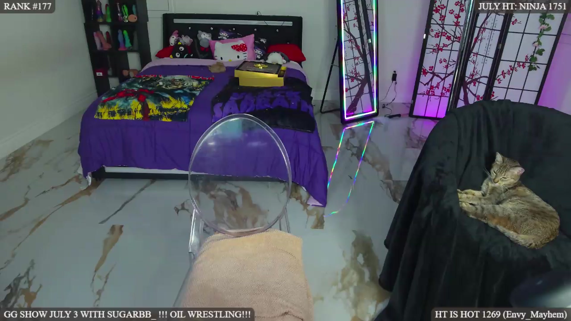 Gallery image thumbnail from MollyMayhem's myfreecams stream on, 07/02/2026, 08:01 image 6 of 20