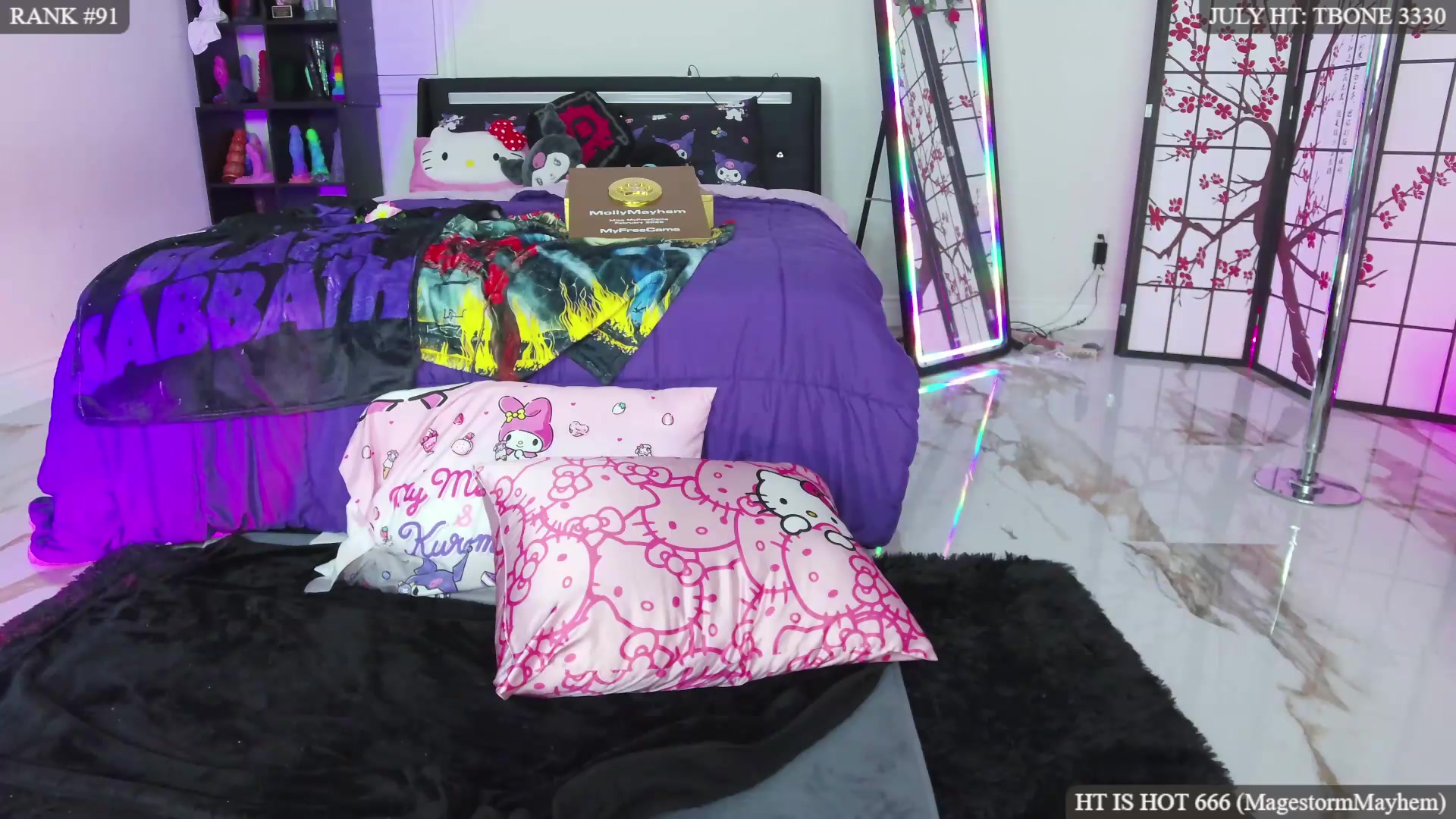 Gallery image thumbnail from MollyMayhem's myfreecams stream on, 08/03/2026, 08:38 image 17 of 20