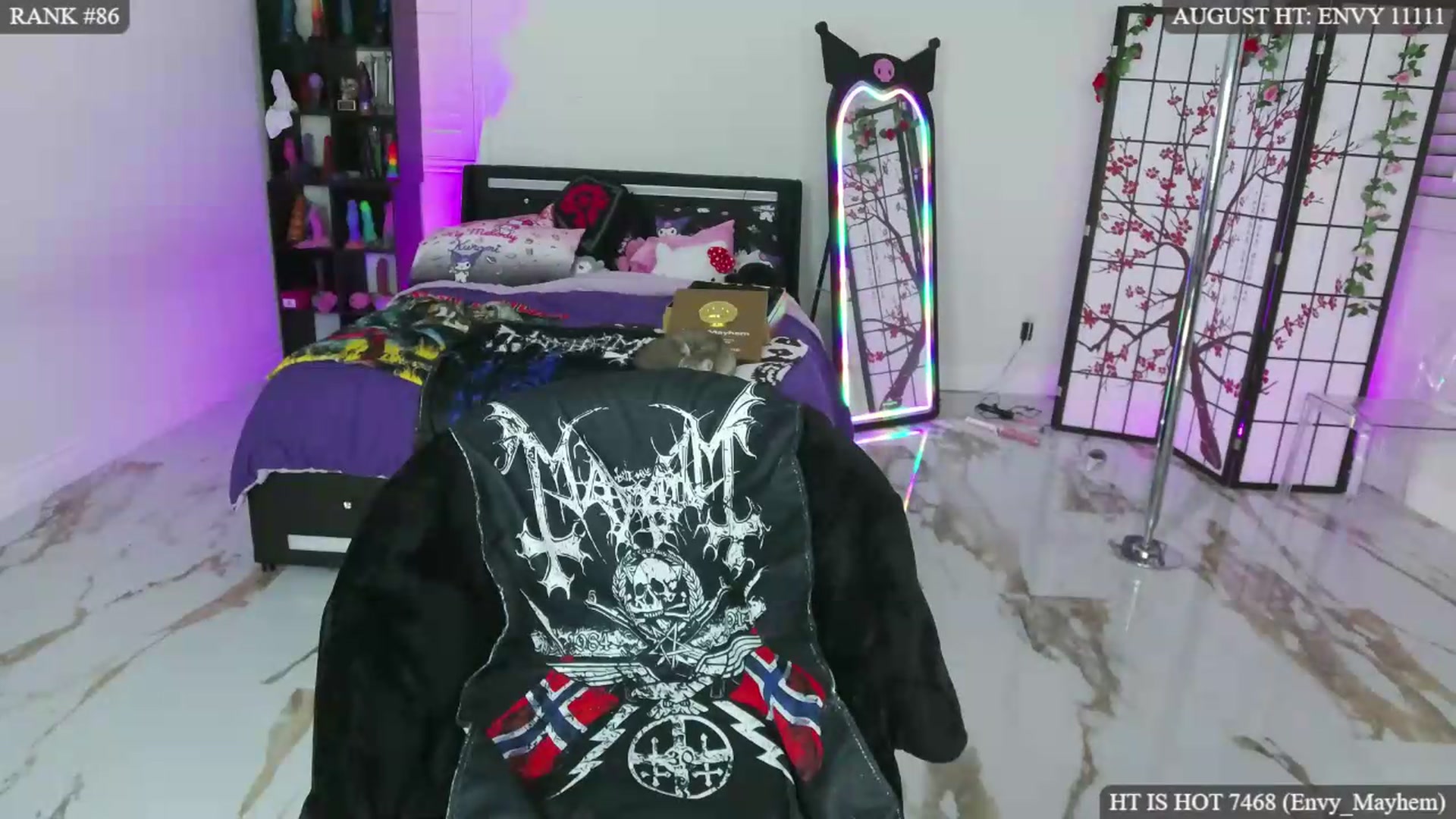 Gallery image thumbnail from MollyMayhem's myfreecams stream on, 08/20/2026, 07:04 image 9 of 20
