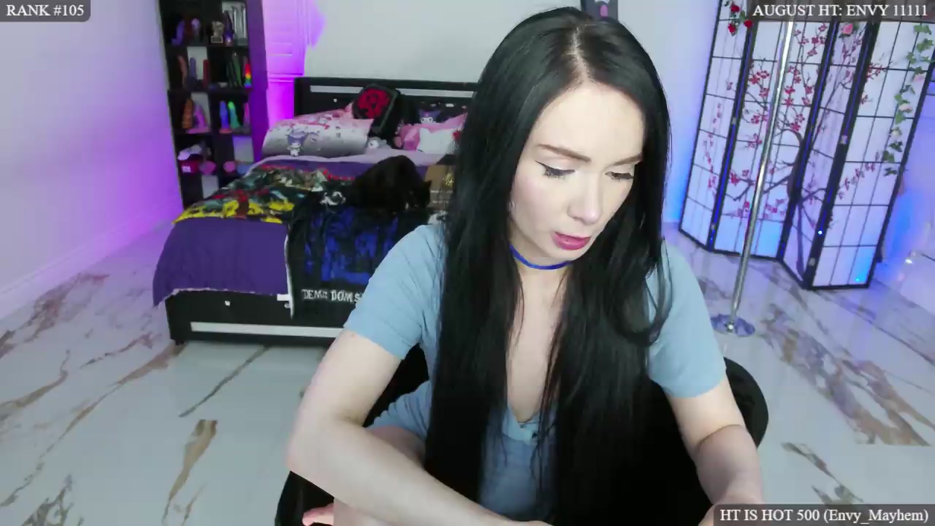 Gallery image thumbnail from MollyMayhem's myfreecams stream on, 08/23/2026, 05:07 image 1 of 20