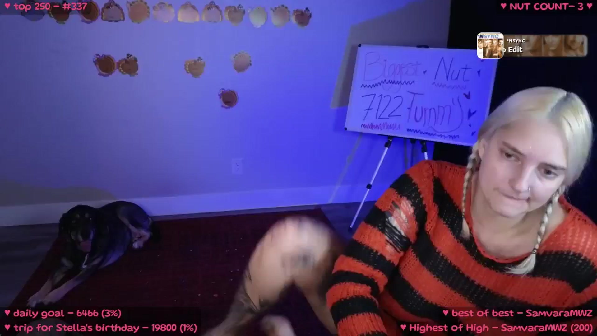 Gallery image thumbnail from MollyMeowz's myfreecams stream on, 11/14/2024, 01:32 image 3 of 20