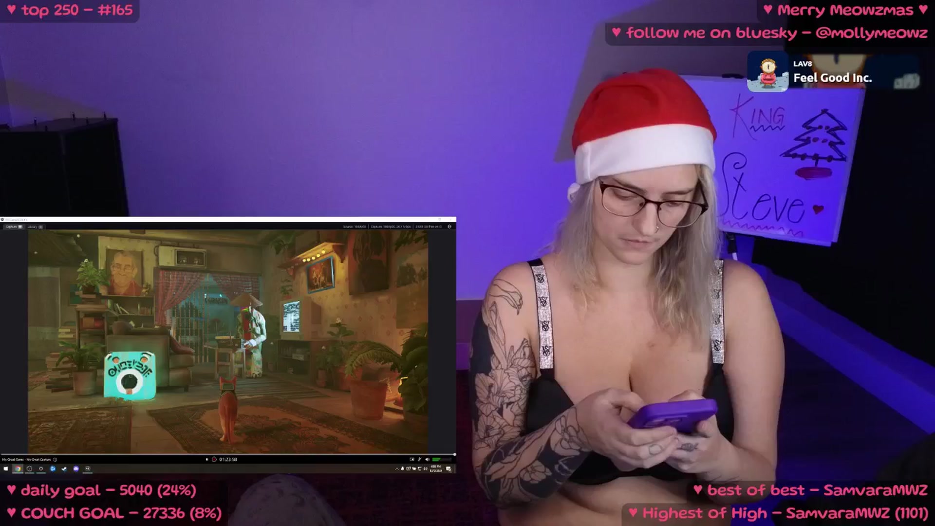 Gallery image thumbnail from MollyMeowz's myfreecams stream on, 12/03/2024, 03:07 image 9 of 20