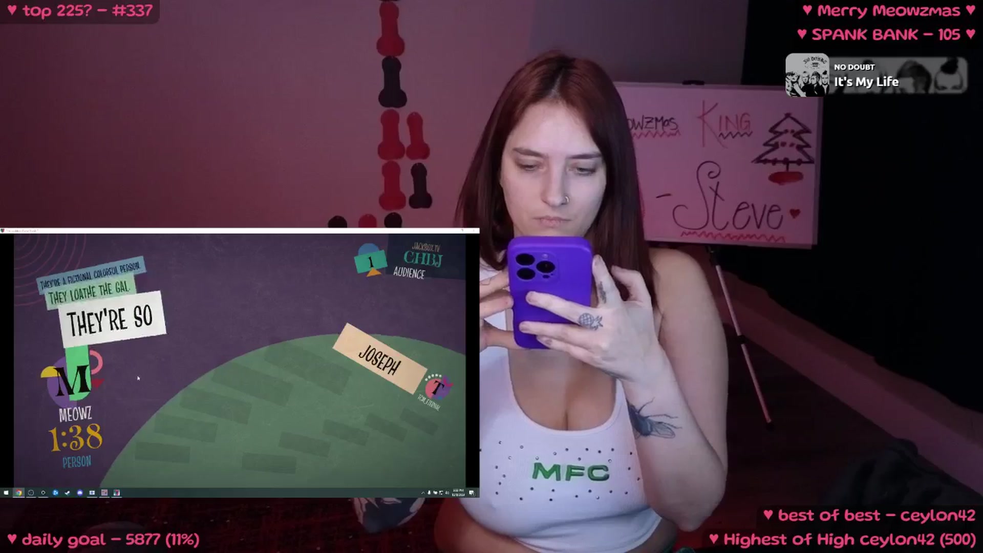 Gallery image thumbnail from MollyMeowz's myfreecams stream on, 12/09/2024, 03:07 image 13 of 20