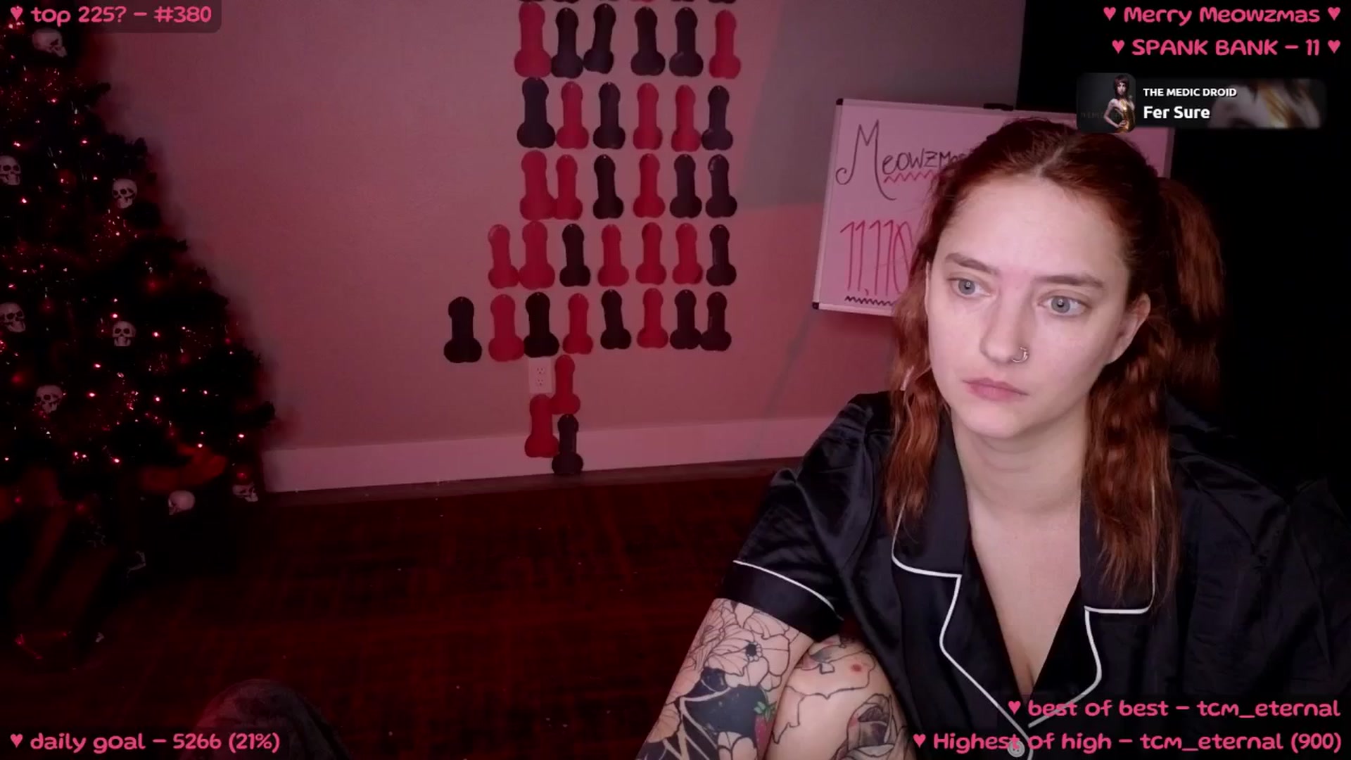 Gallery image thumbnail from MollyMeowz's myfreecams stream on, 12/24/2024, 02:43 image 8 of 20