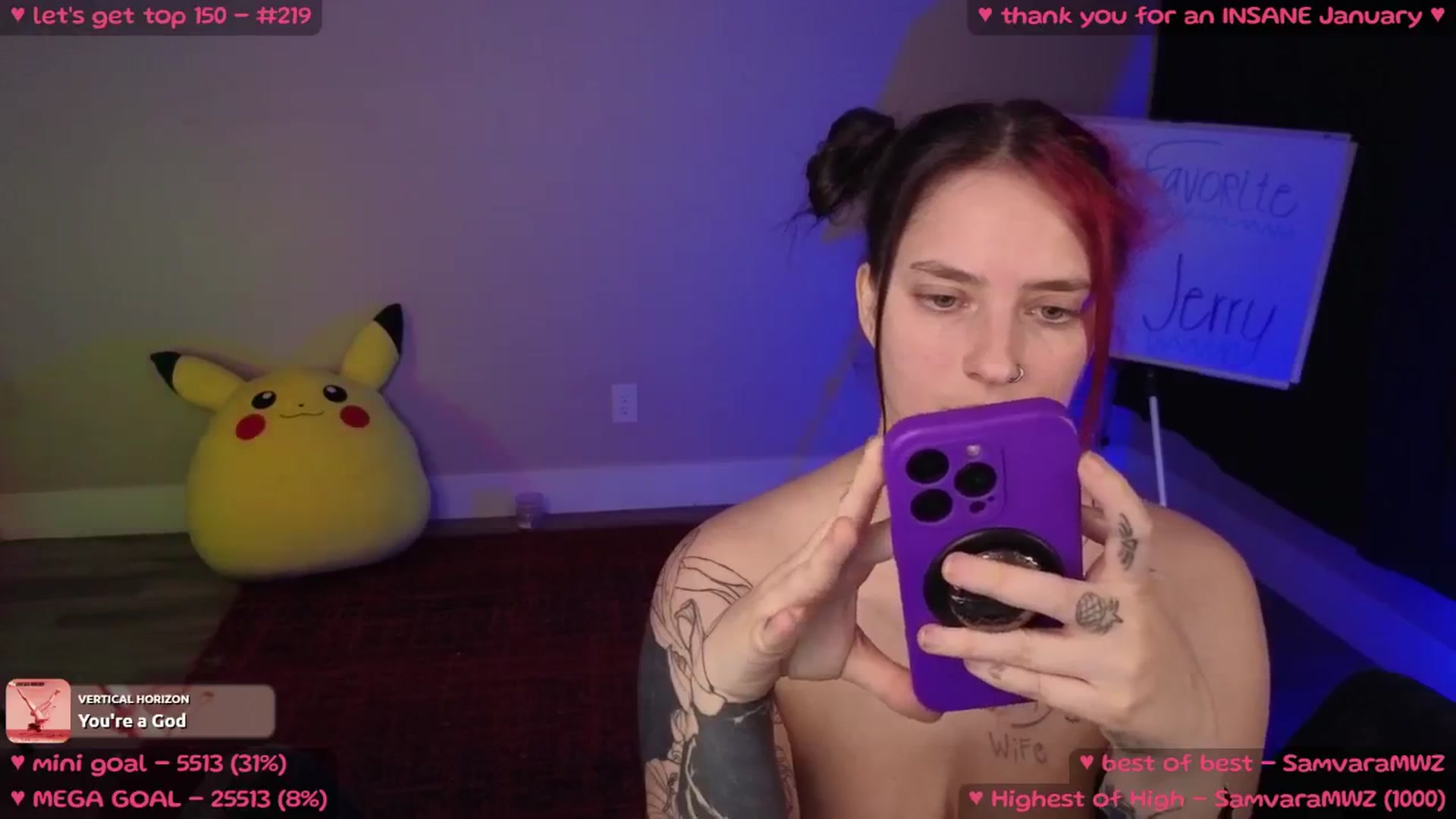 Gallery image thumbnail from MollyMeowz's myfreecams stream on, 02/01/2025, 05:12 image 18 of 20