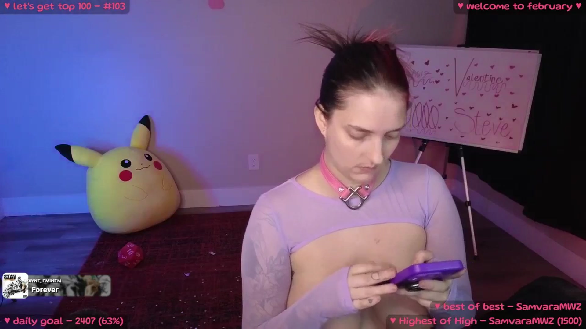 Gallery image thumbnail from MollyMeowz's myfreecams stream on, 02/02/2025, 05:33 image 13 of 20