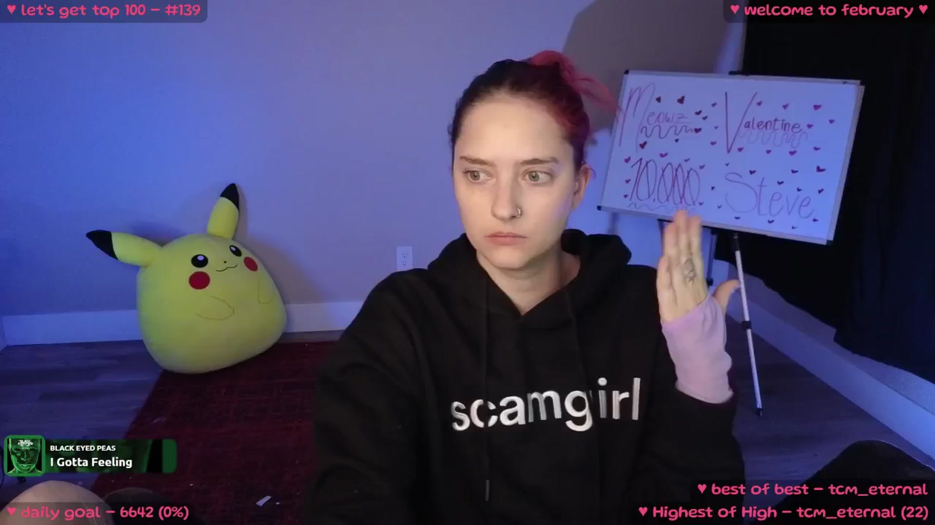 Gallery image thumbnail from MollyMeowz's myfreecams stream on, 02/02/2025, 05:33 image 2 of 20