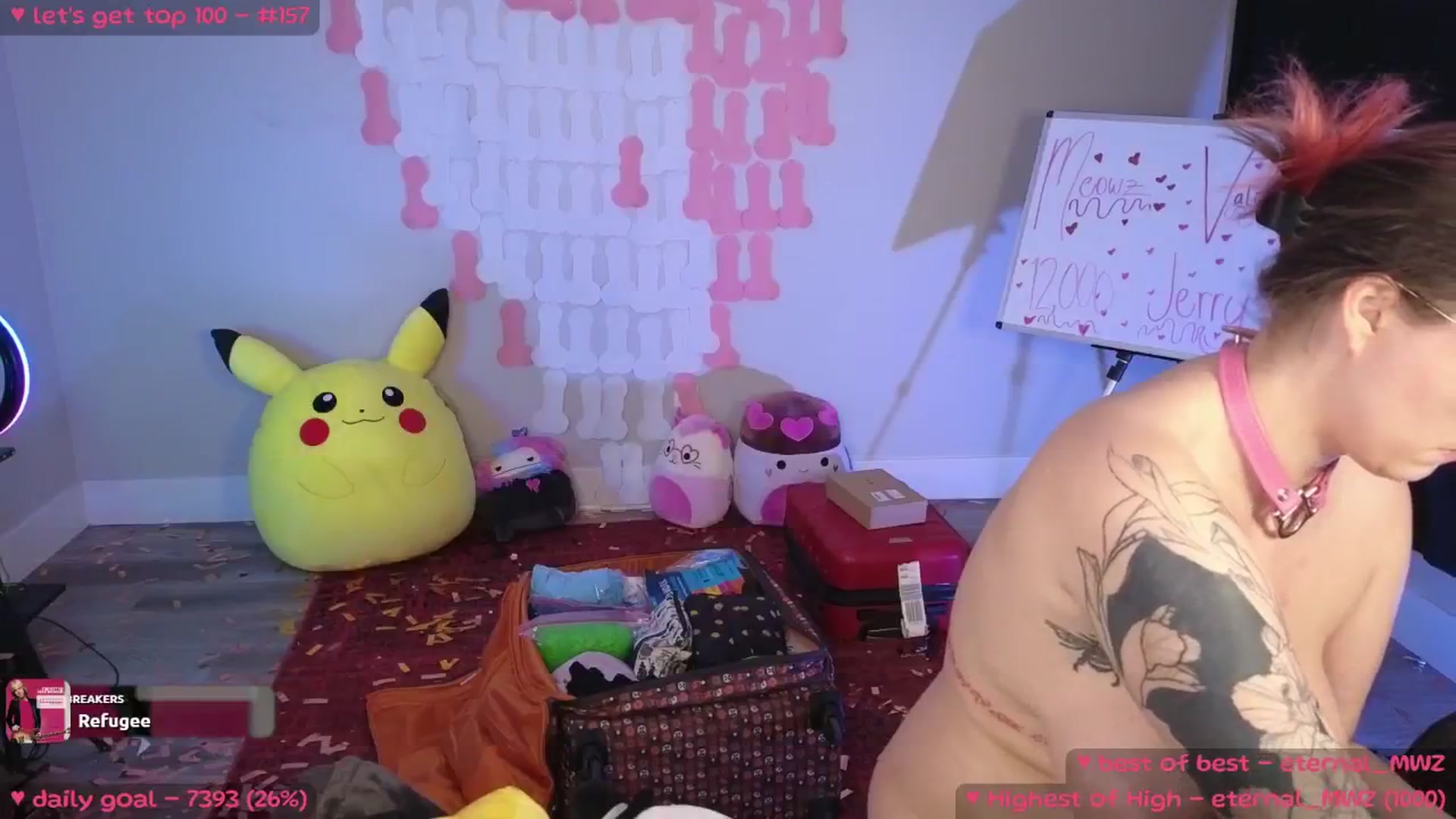 Gallery image thumbnail from MollyMeowz's myfreecams stream on, 02/20/2025, 01:48 image 10 of 20