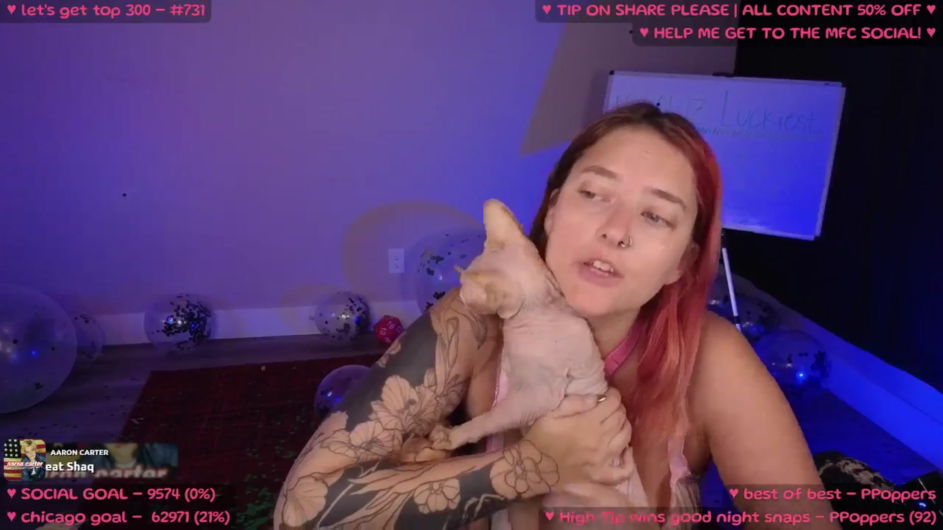 Gallery image thumbnail from MollyMeowz's myfreecams stream on, 03/11/2025, 20:41 image 5 of 20