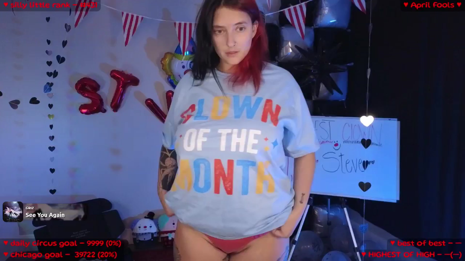 Gallery image thumbnail from MollyMeowz's myfreecams stream on, 04/10/2025, 02:10 image 1 of 20