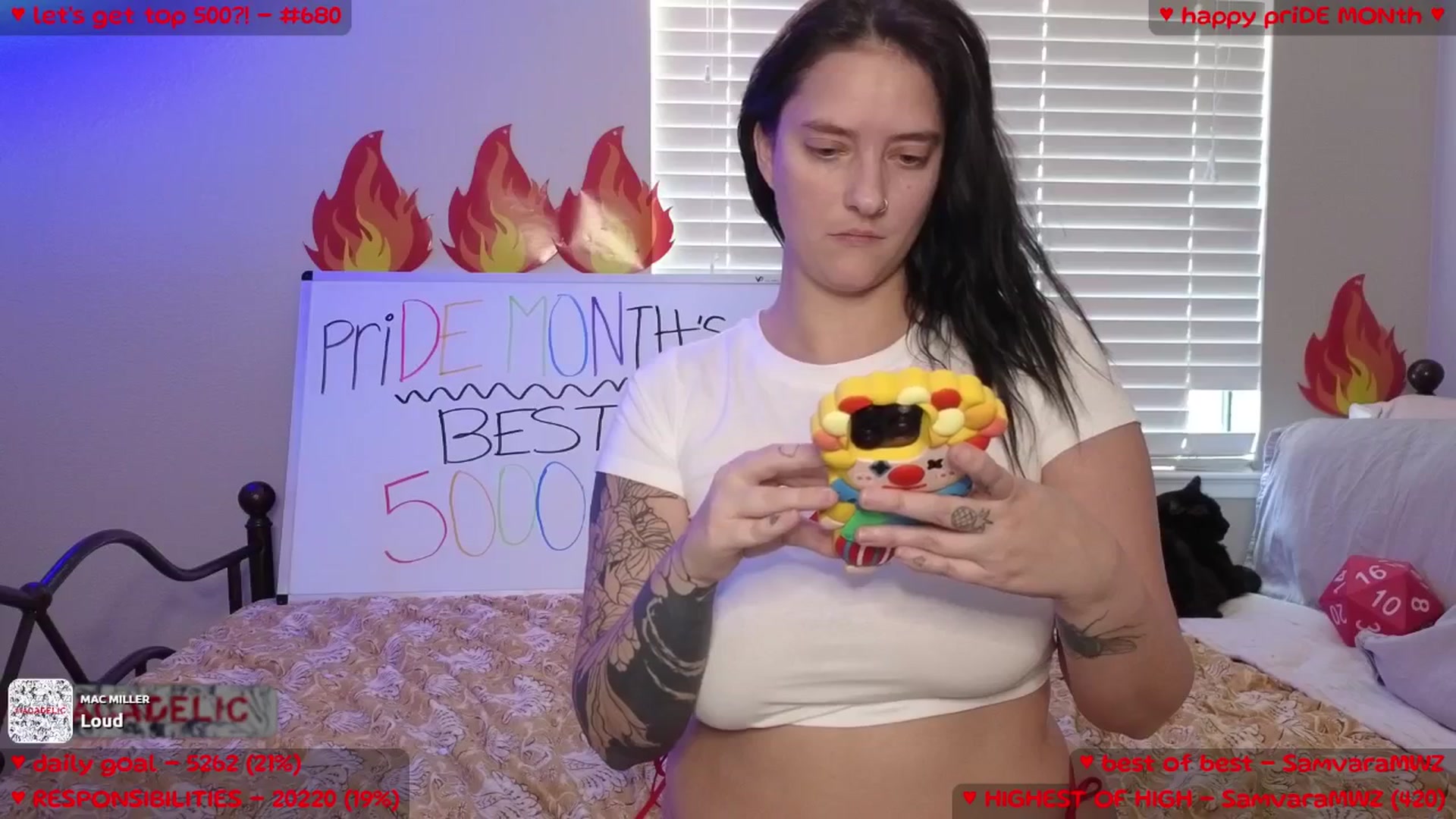 Gallery image thumbnail from MollyMeowz's myfreecams stream on, 06/13/2025, 01:44 image 17 of 20