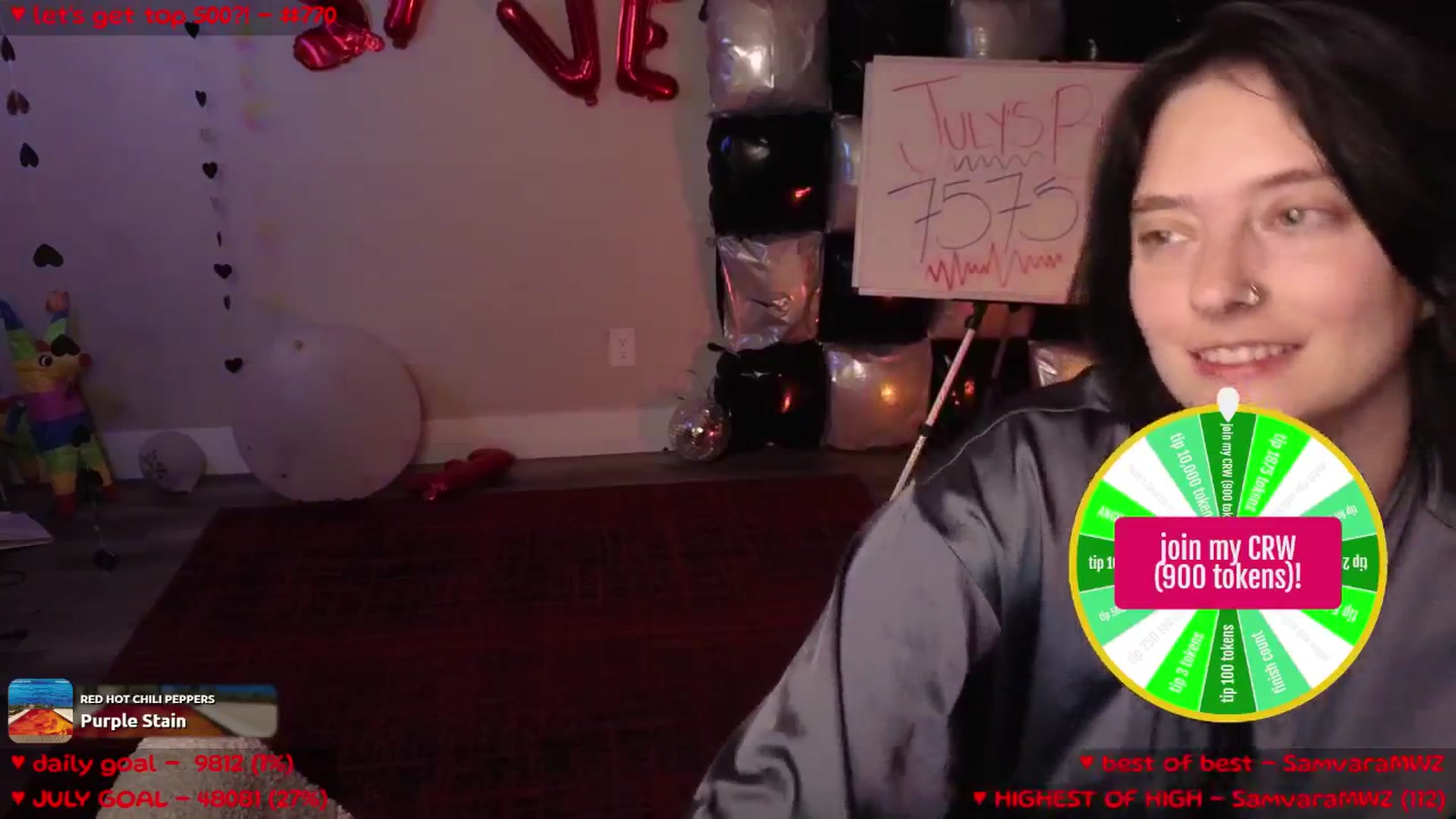 Gallery image thumbnail from MollyMeowz's myfreecams stream on, 07/30/2025, 24:37 image 13 of 20
