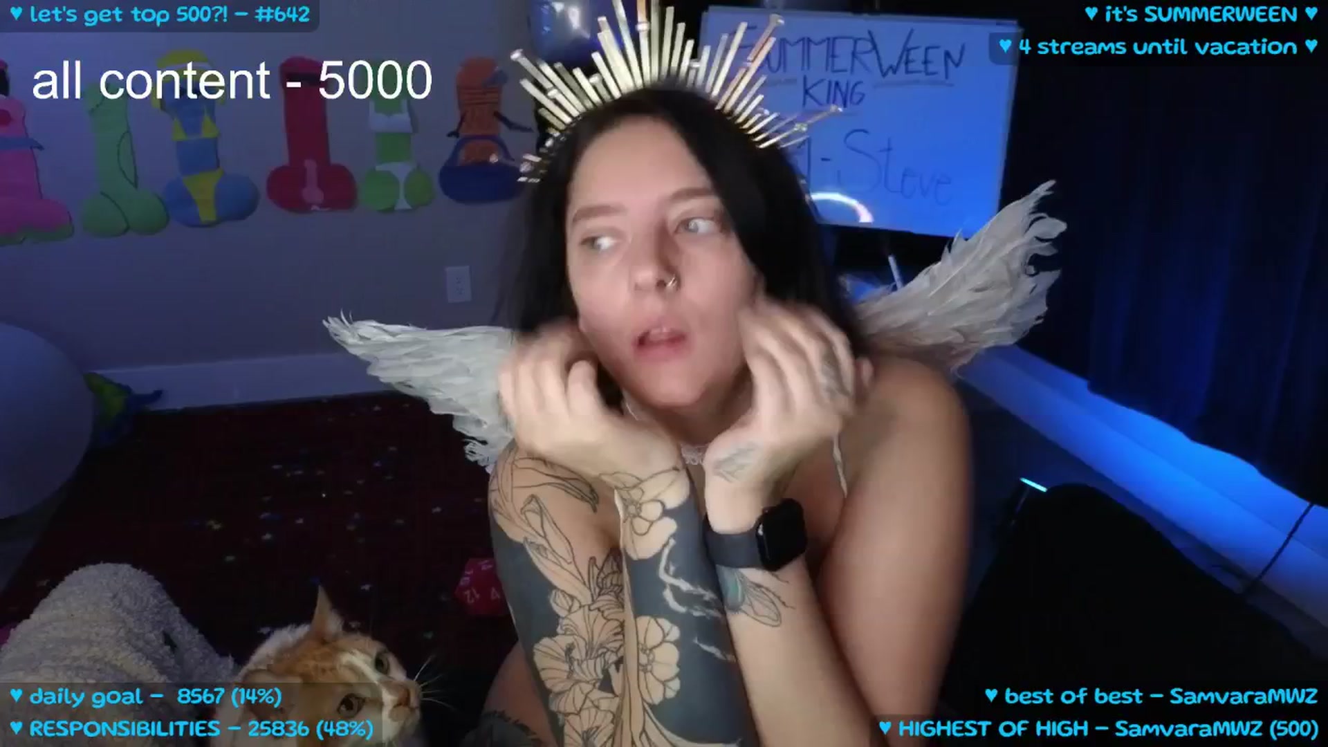 Gallery image thumbnail from MollyMeowz's myfreecams stream on, 08/11/2025, 02:47 image 9 of 20