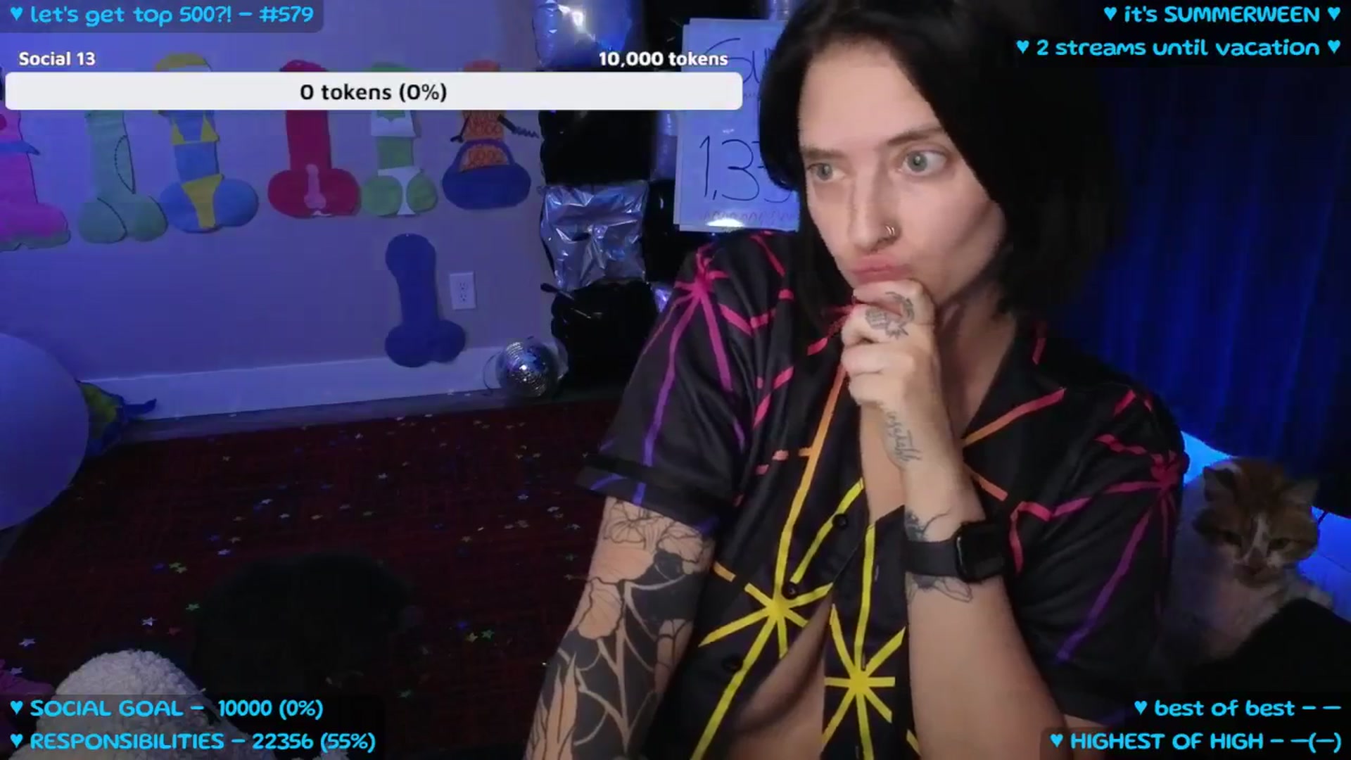 Gallery image thumbnail from MollyMeowz's myfreecams stream on, 08/12/2025, 03:16 image 12 of 20