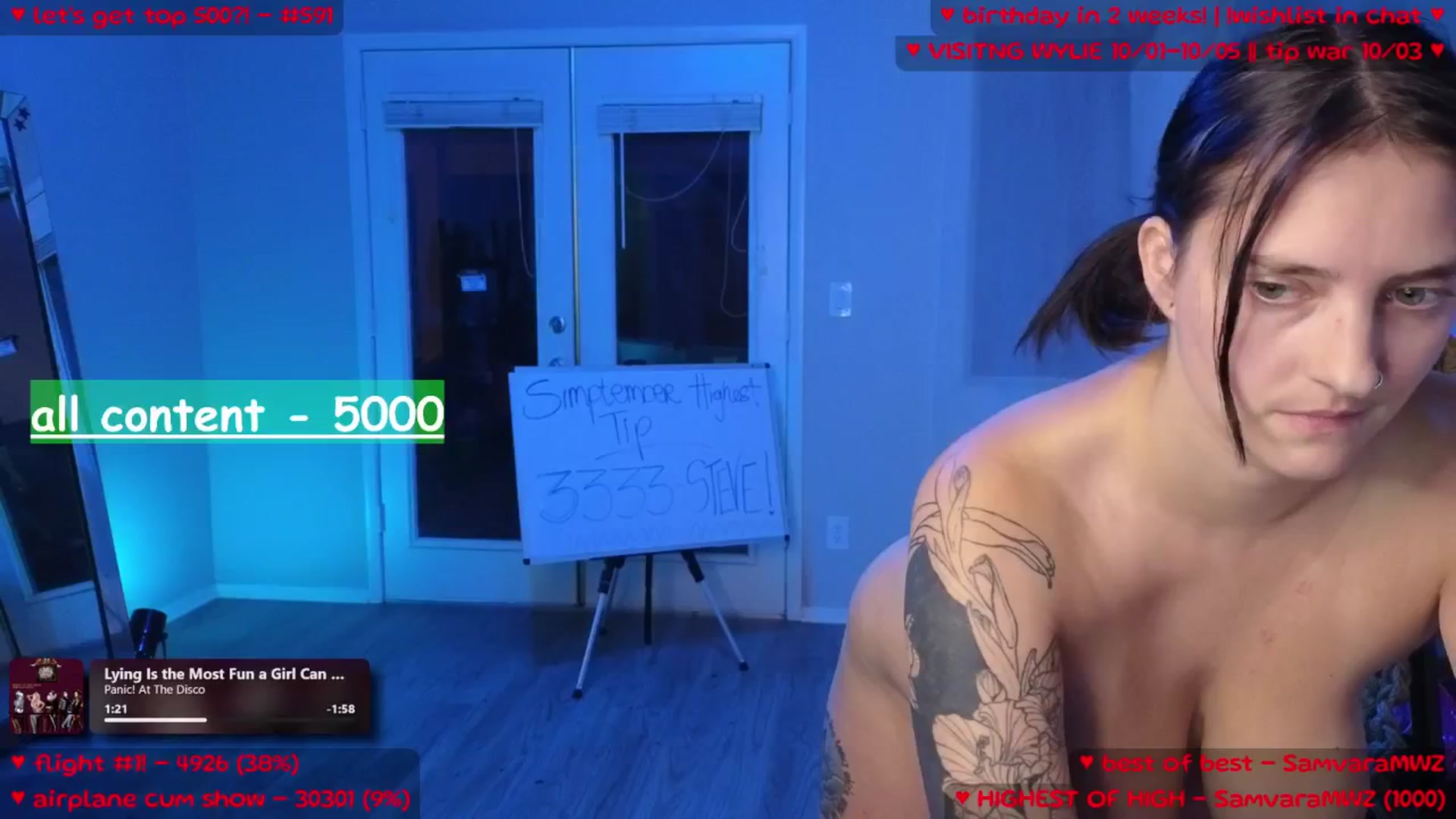 Gallery image thumbnail from MollyMeowz's myfreecams stream on, 09/27/2025, 04:57 image 7 of 20