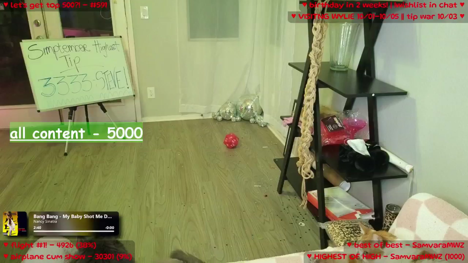 Gallery image thumbnail from MollyMeowz's myfreecams stream on, 09/27/2025, 04:57 image 4 of 20