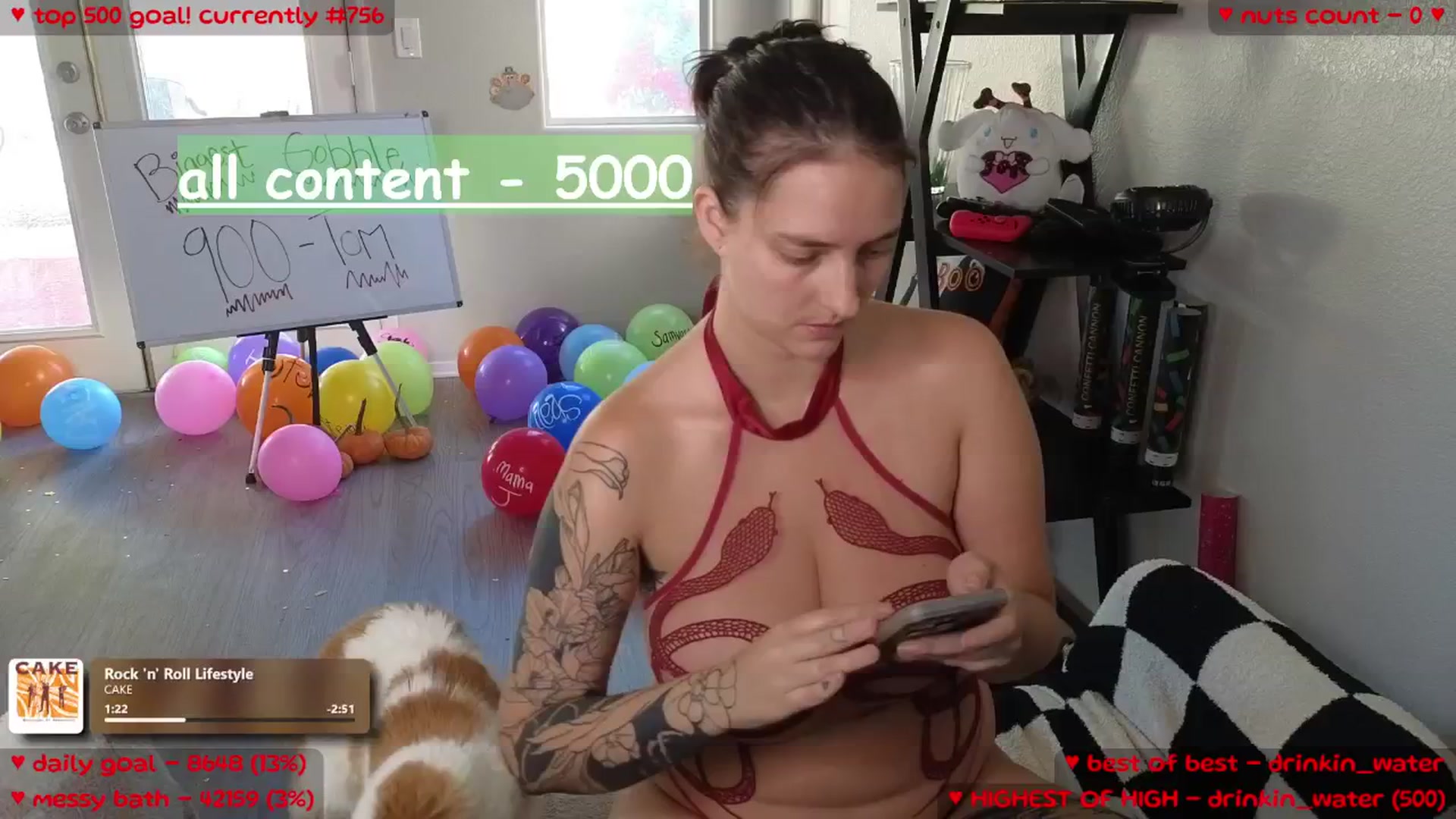Gallery image thumbnail from MollyMeowz's myfreecams stream on, 11/03/2025, 24:39 image 10 of 20