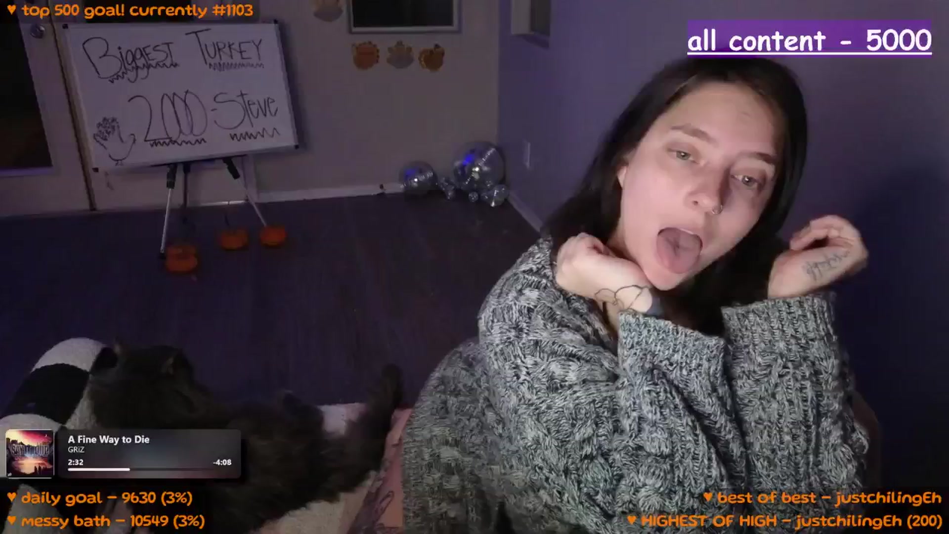 Gallery image thumbnail from MollyMeowz's myfreecams stream on, 11/23/2025, 04:57 image 5 of 20