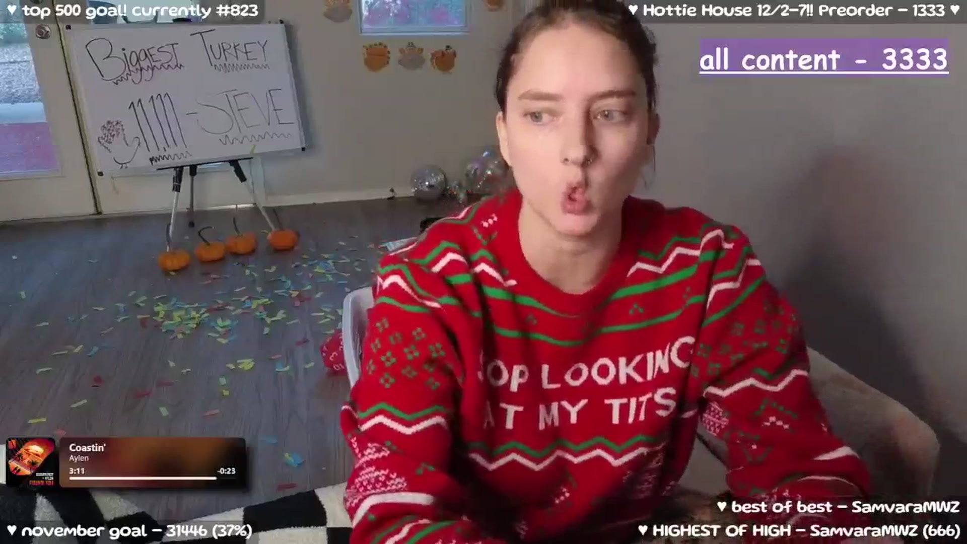 Gallery image thumbnail from MollyMeowz's myfreecams stream on, 12/01/2025, 24:40 image 18 of 20