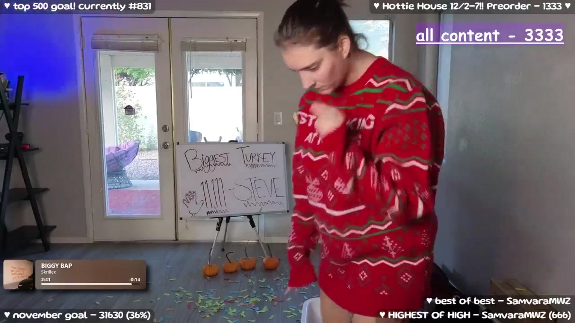 Gallery image thumbnail from MollyMeowz's myfreecams stream on, 12/01/2025, 24:40 image 16 of 20