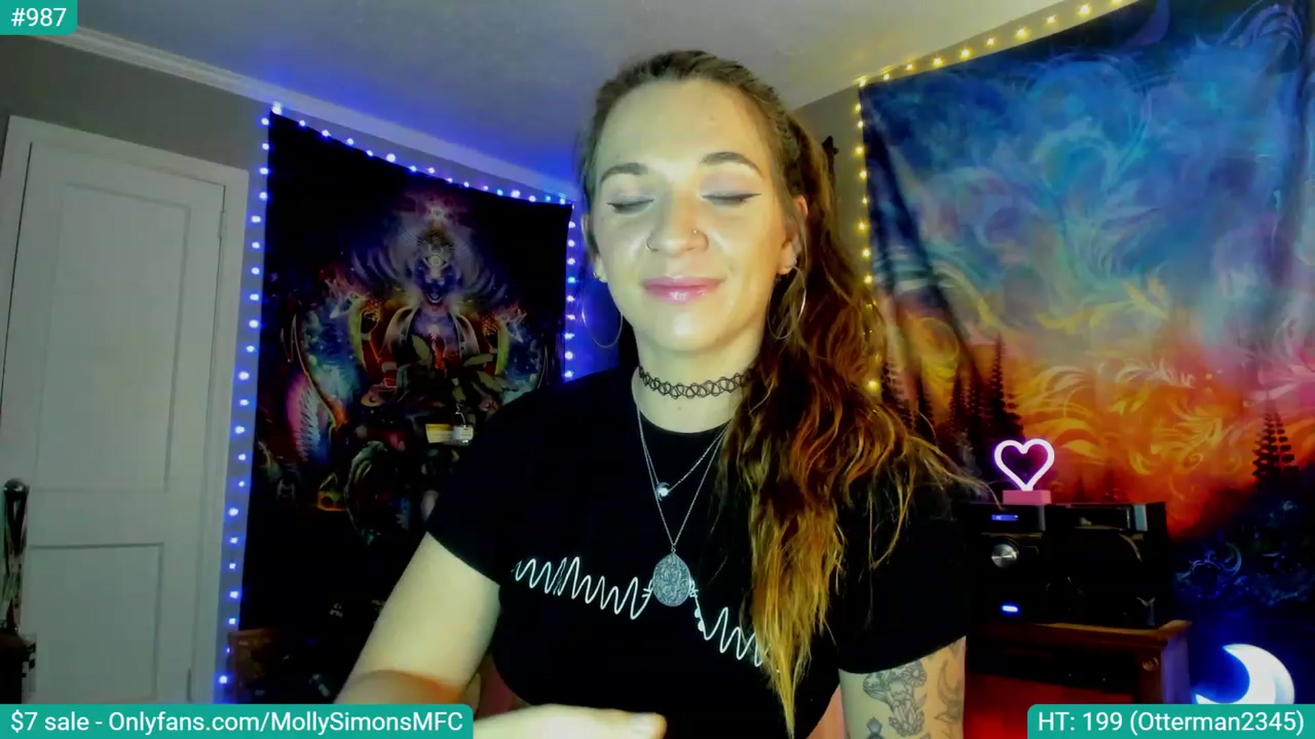 Gallery image thumbnail from MollySimons's myfreecams stream on, 03/14/2023, 04:20 image 9 of 20