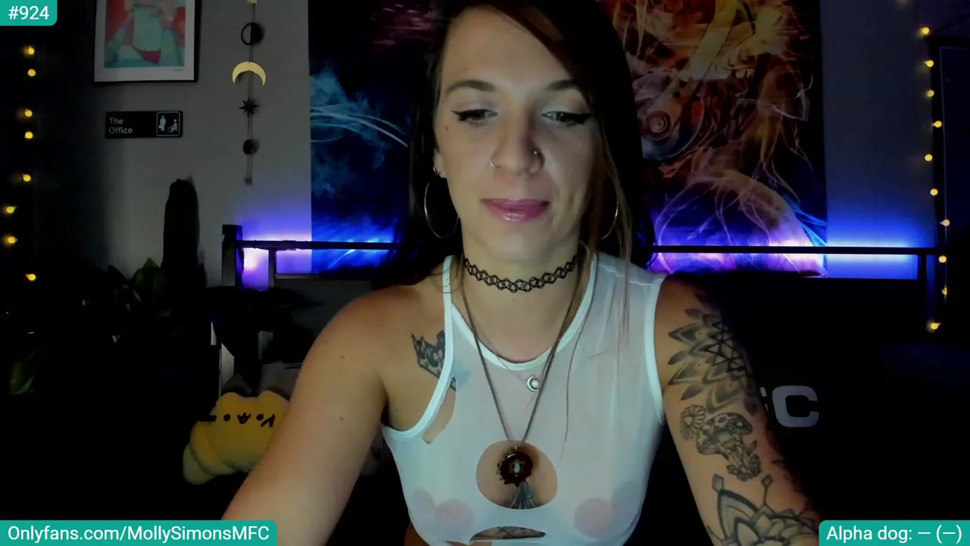 Gallery image thumbnail from MollySimons's myfreecams stream on, 06/19/2023, 03:21 image 1 of 20