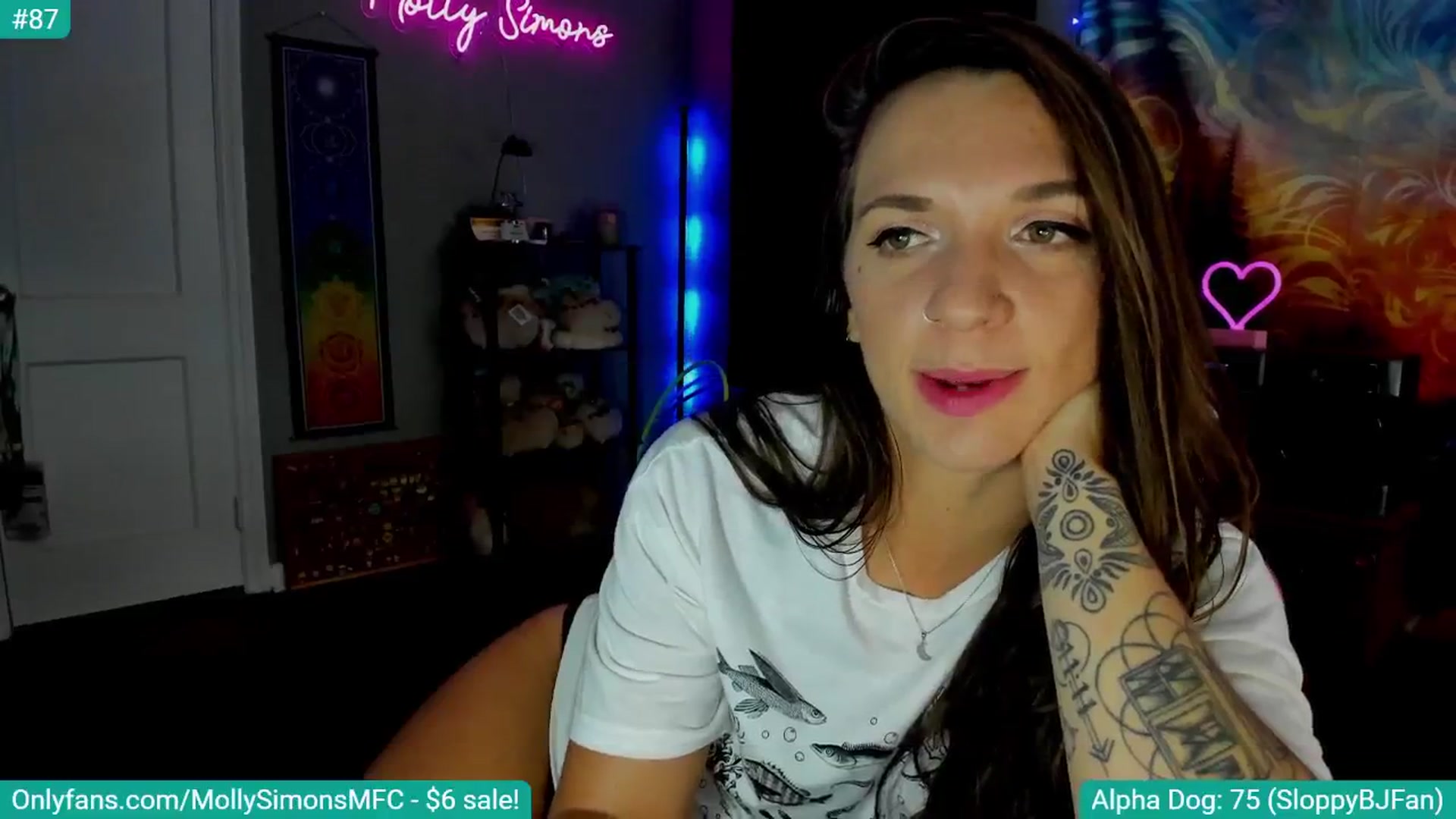 Gallery image thumbnail from MollySimons's myfreecams stream on, 07/08/2024, 03:32 image 20 of 20