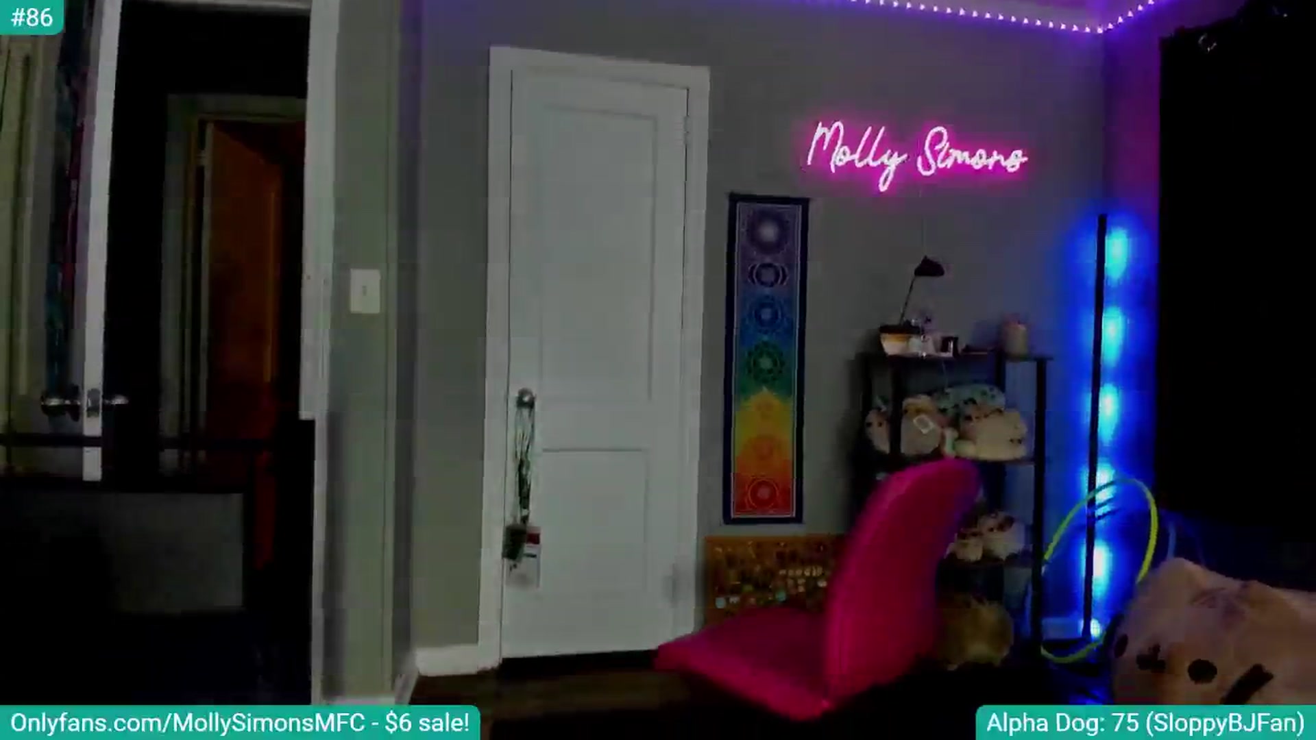 Gallery image thumbnail from MollySimons's myfreecams stream on, 07/08/2024, 03:32 image 12 of 20