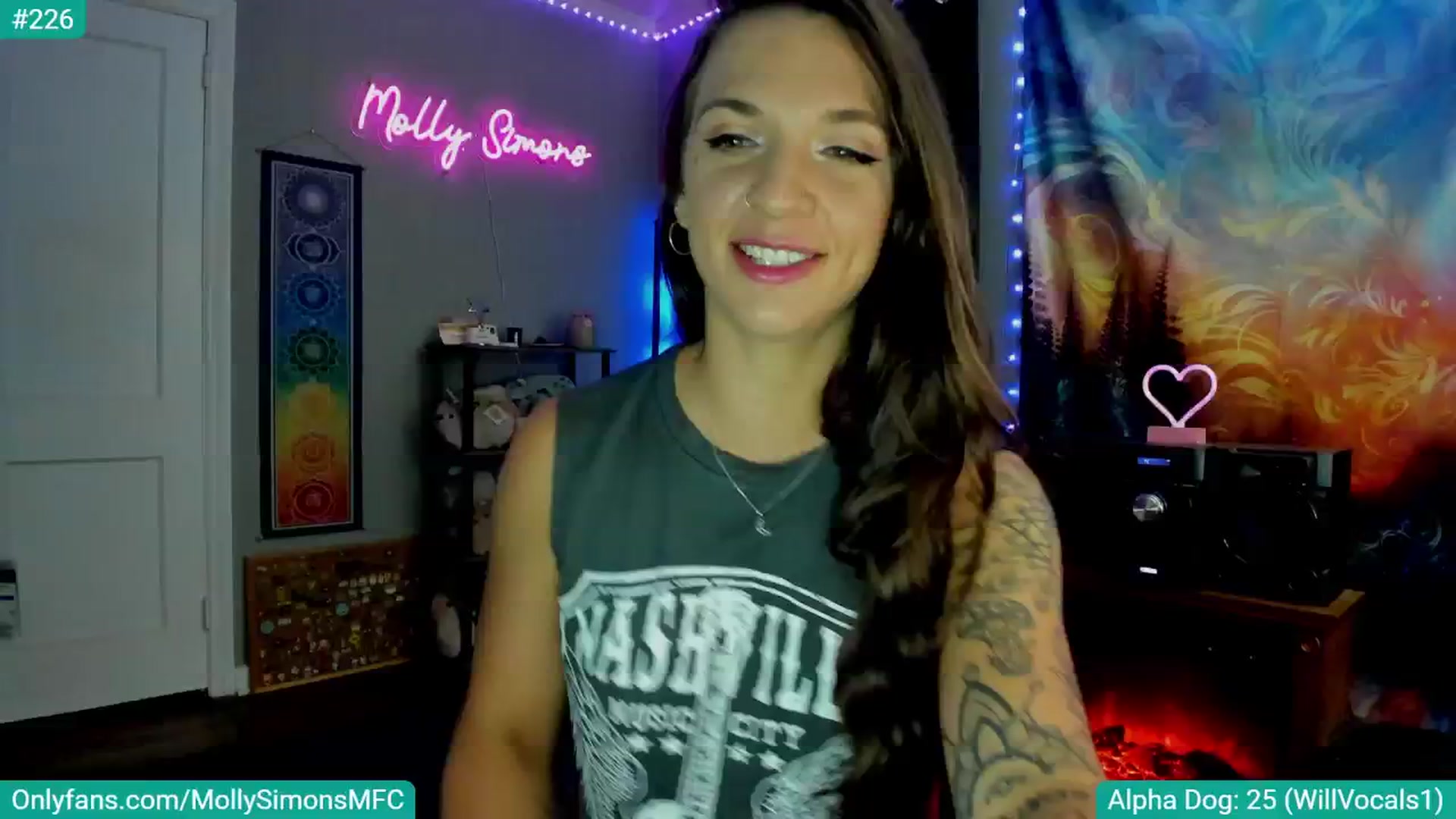 Gallery image thumbnail from MollySimons's myfreecams stream on, 07/21/2024, 04:32 image 1 of 20
