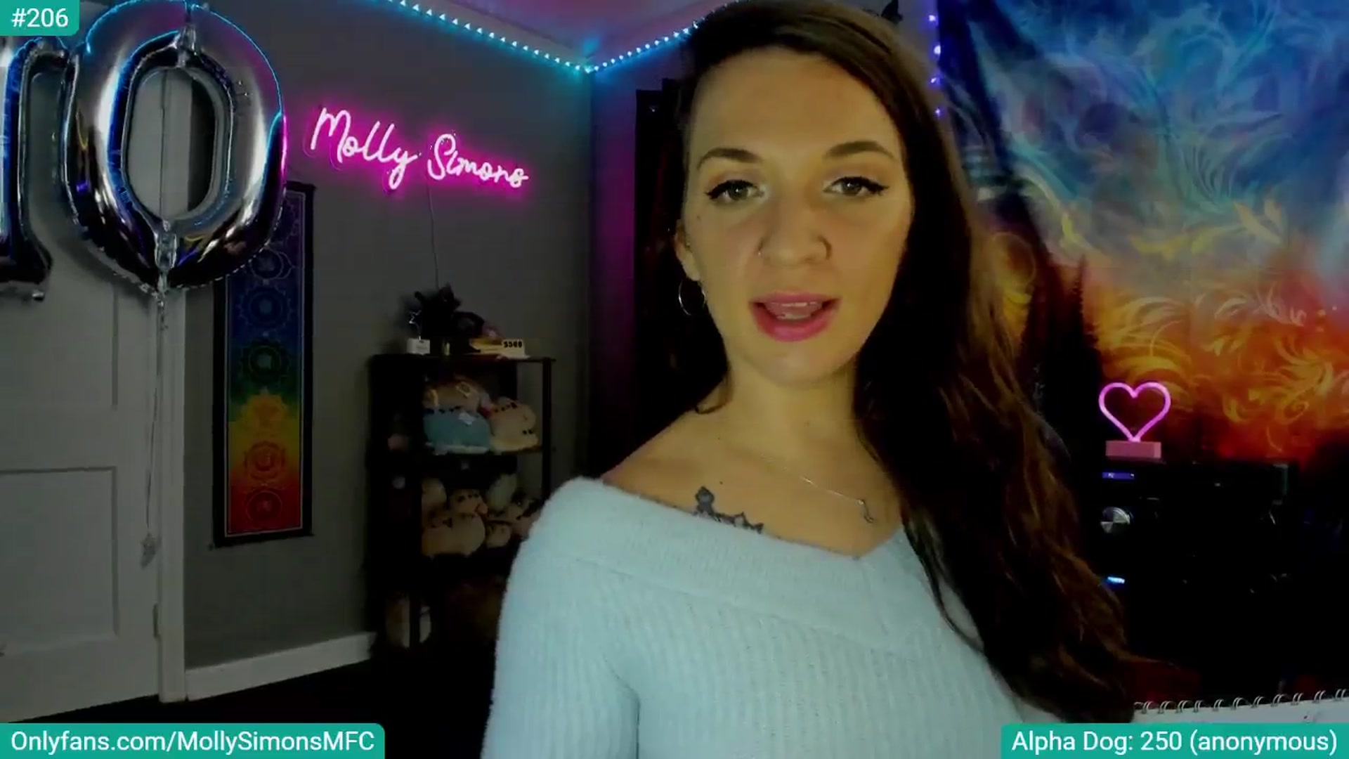 Gallery image thumbnail from MollySimons's myfreecams stream on, 01/17/2025, 05:33 image 12 of 20