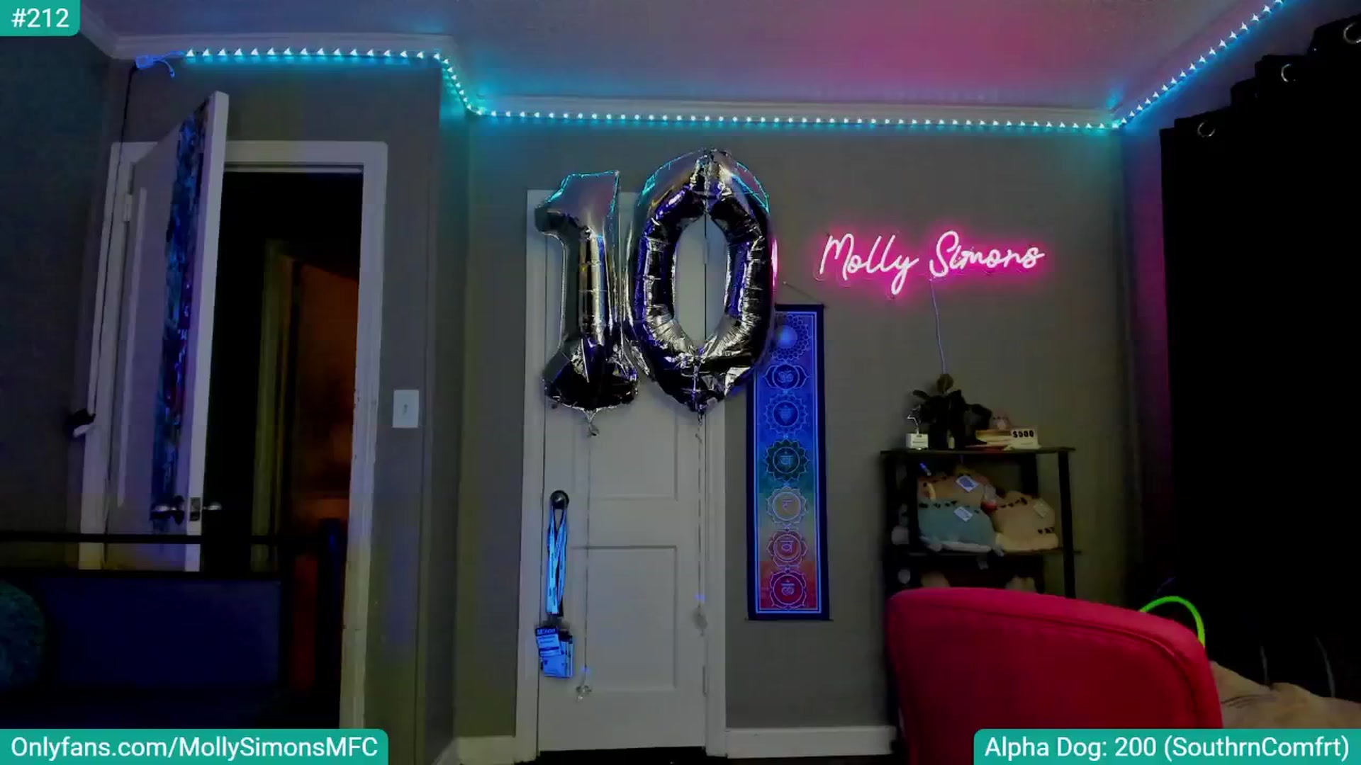 Gallery image thumbnail from MollySimons's myfreecams stream on, 01/27/2025, 03:55 image 1 of 20