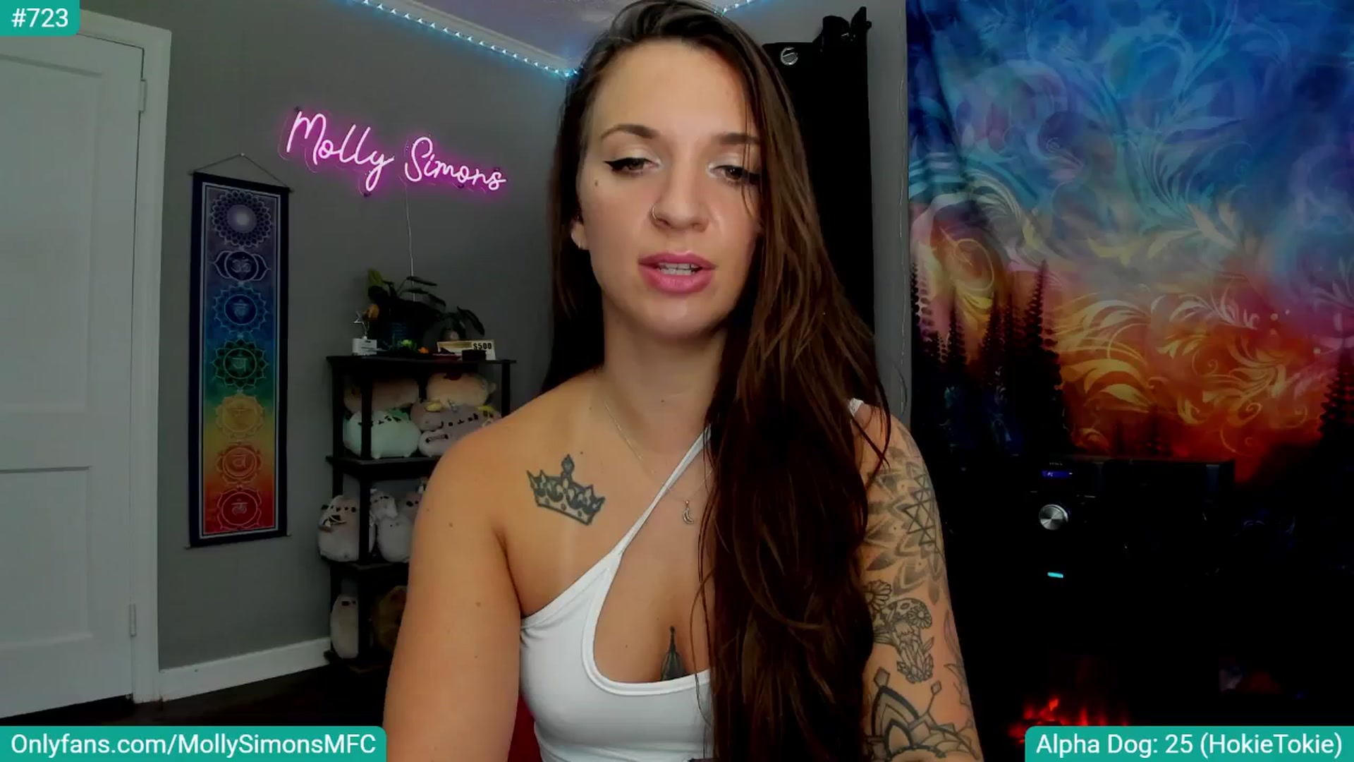 Gallery image thumbnail from MollySimons's myfreecams stream on, 07/27/2025, 18:32 image 9 of 20