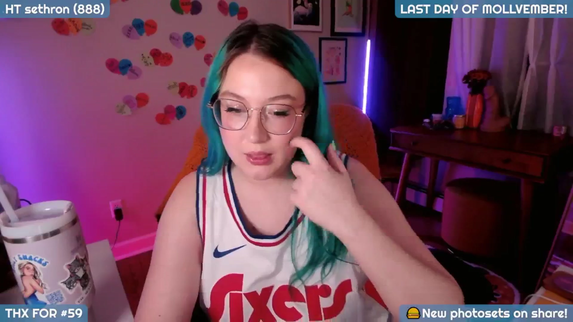 Gallery image thumbnail from MollySnacks's myfreecams stream on, 12/01/2024, 05:42 image 9 of 20
