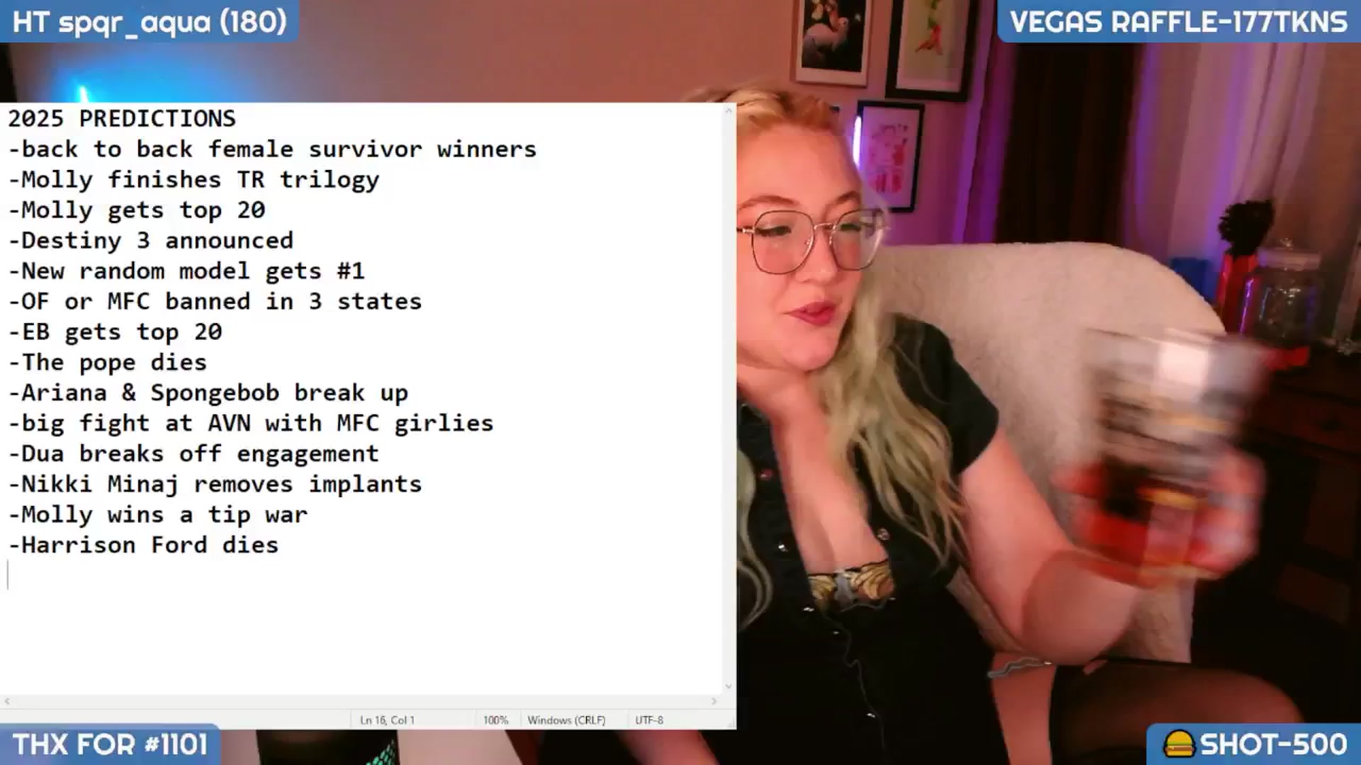 Gallery image thumbnail from MollySnacks's myfreecams stream on, 12/29/2024, 06:50 image 3 of 20