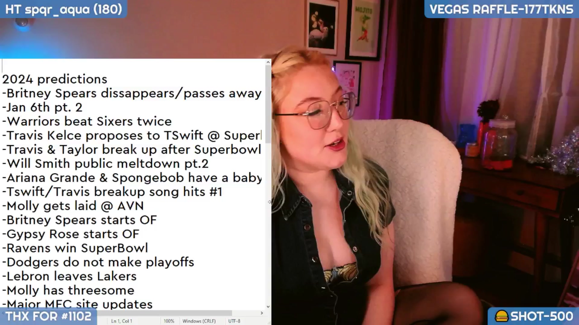 Gallery image thumbnail from MollySnacks's myfreecams stream on, 12/29/2024, 06:50 image 2 of 20