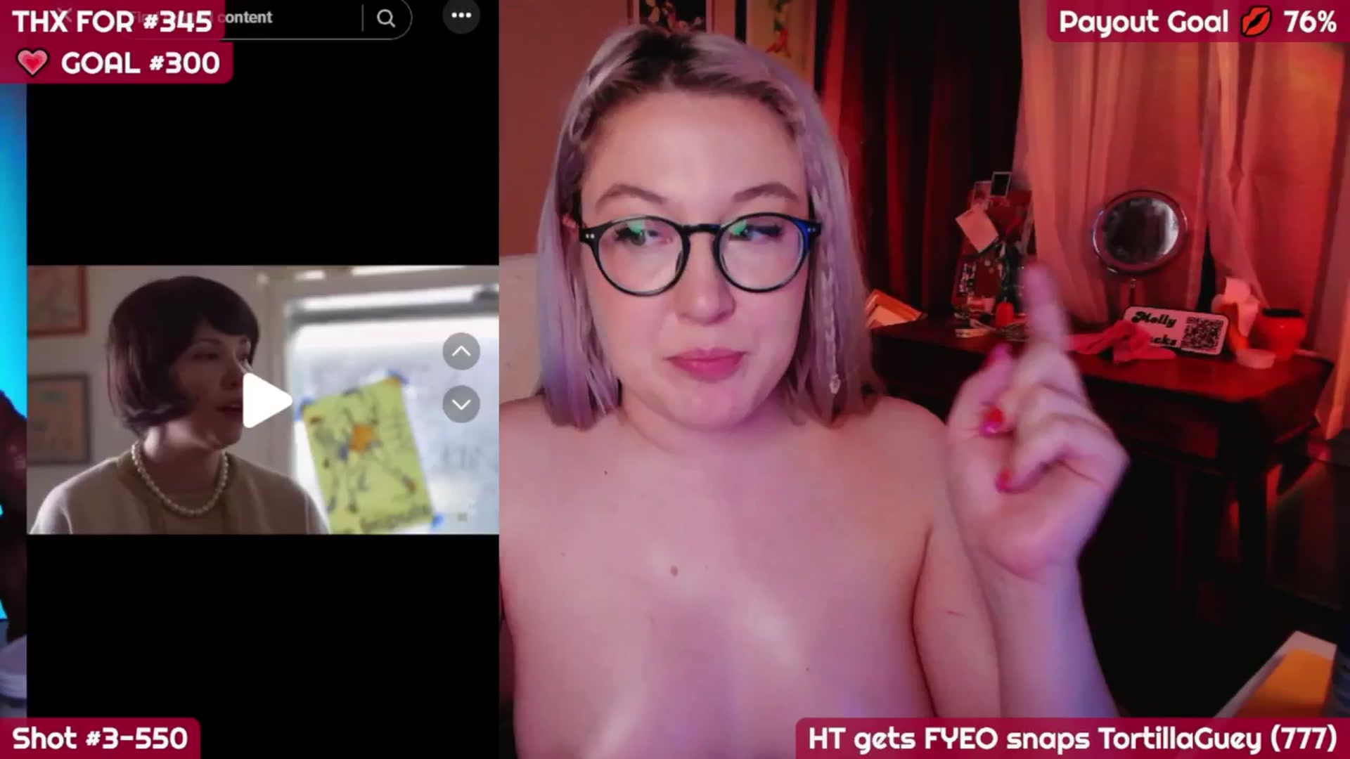 Gallery image thumbnail from MollySnacks's myfreecams stream on, 03/01/2025, 06:21 image 16 of 20