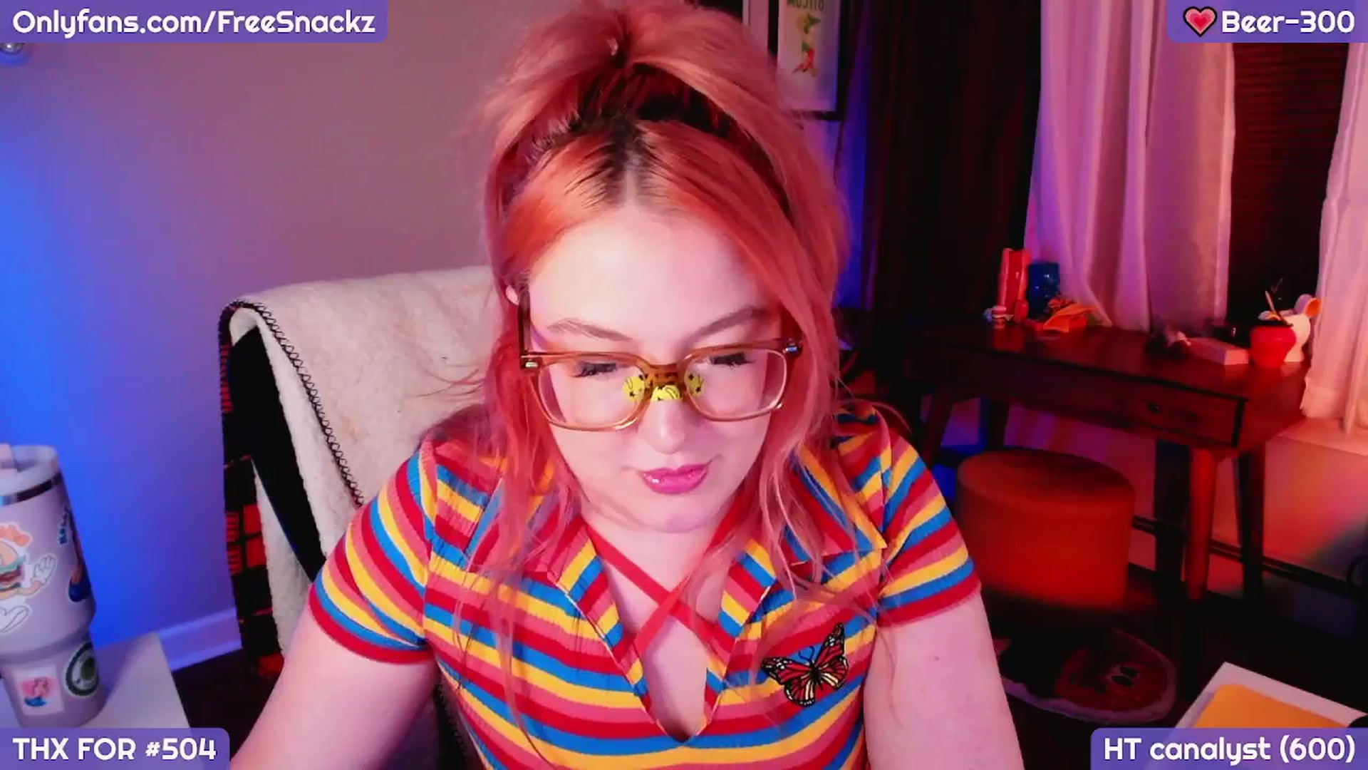 Gallery image thumbnail from MollySnacks's myfreecams stream on, 04/17/2025, 04:34 image 5 of 20