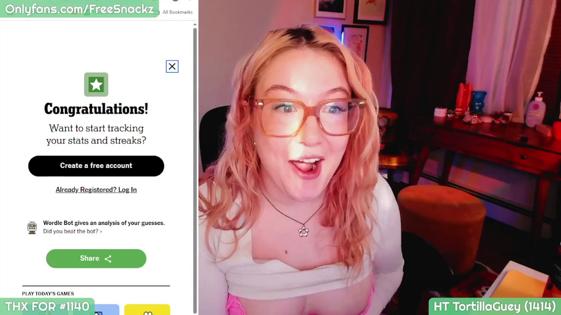 Gallery image thumbnail from MollySnacks's myfreecams stream on, 05/03/2025, 21:48 image 19 of 20