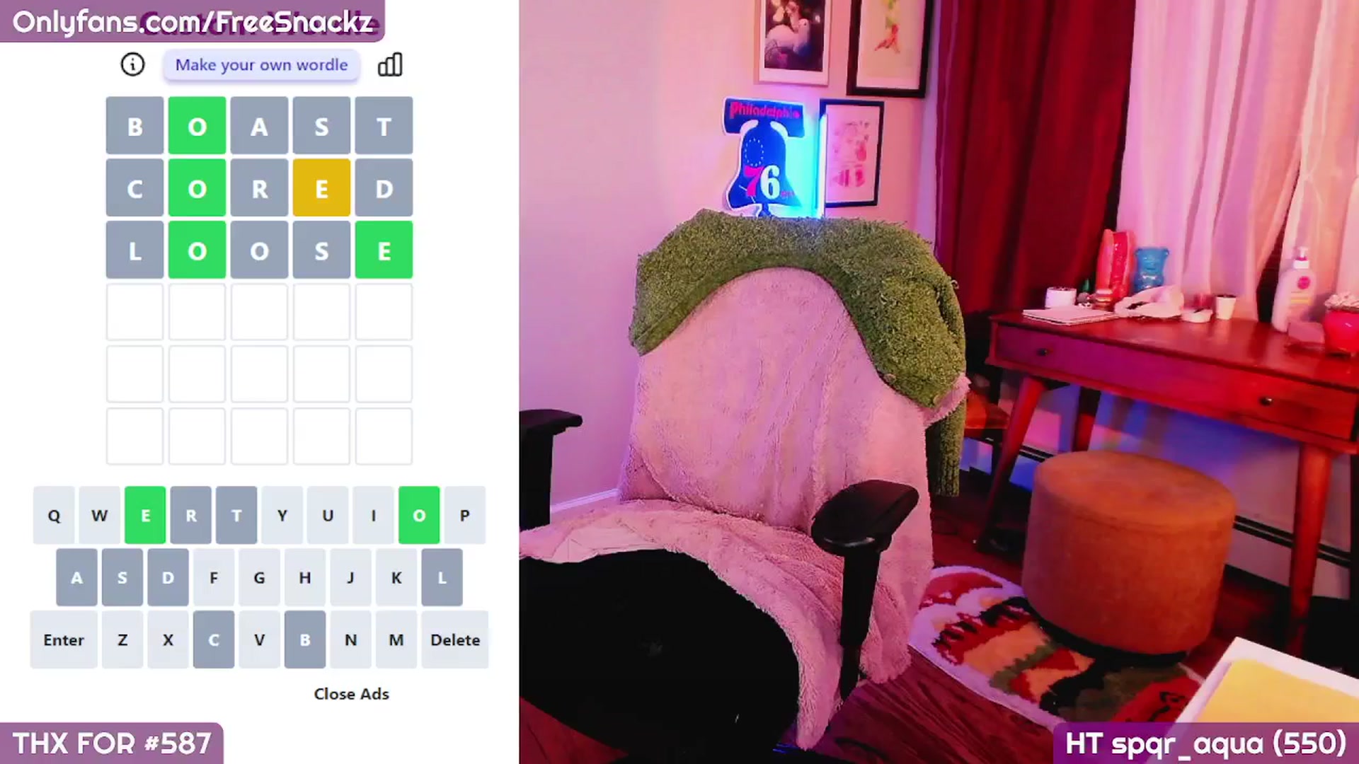 Gallery image thumbnail from MollySnacks's myfreecams stream on, 05/06/2025, 04:49 image 6 of 20