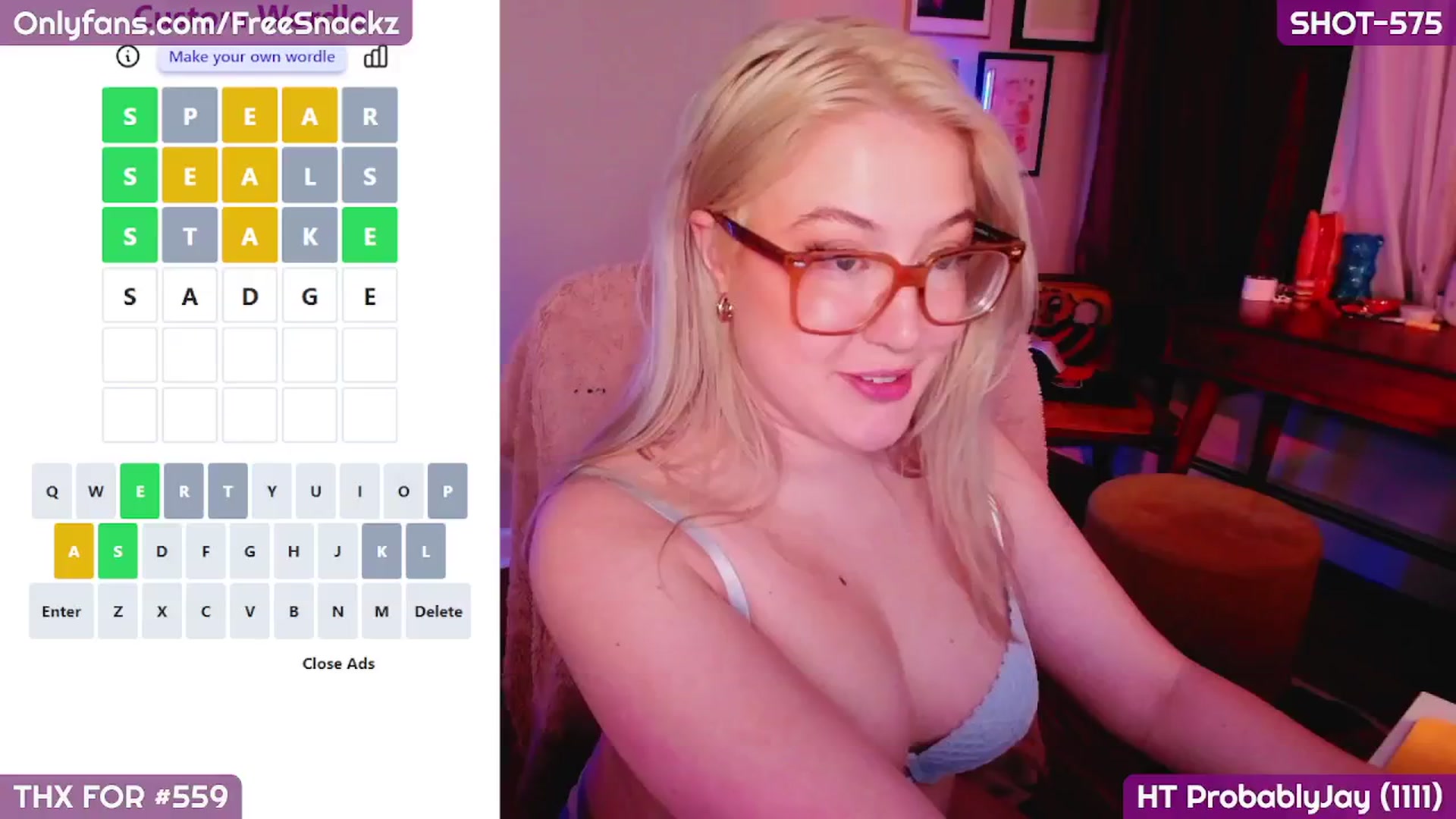 Gallery image thumbnail from MollySnacks's myfreecams stream on, 05/14/2025, 04:55 image 16 of 20